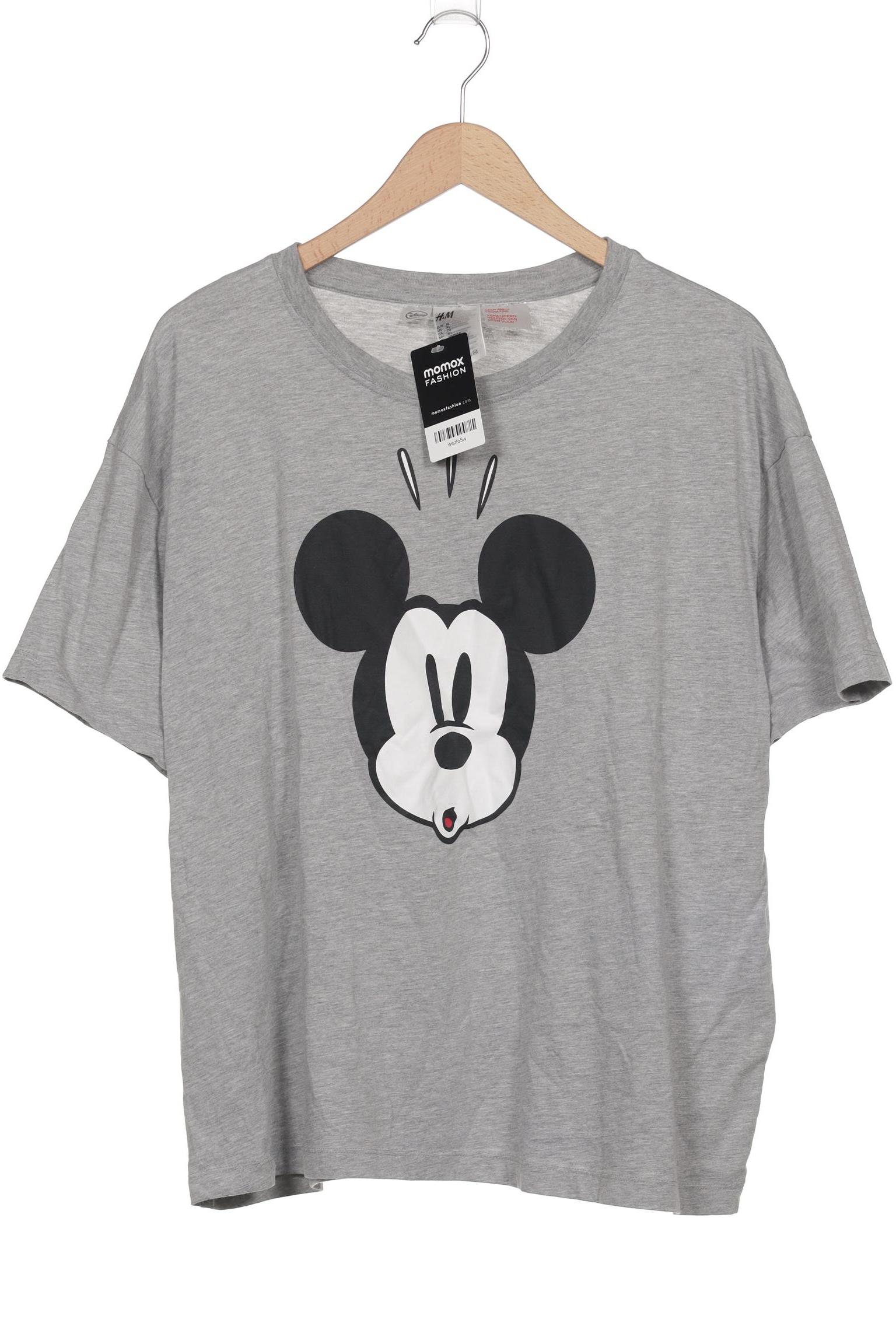 

H&M Damen T-Shirt, grau, Gr. 44