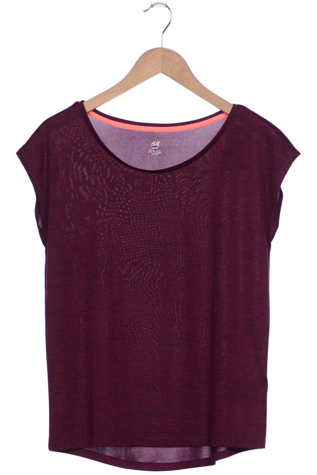 

H&M Damen T-Shirt, flieder, Gr. 34