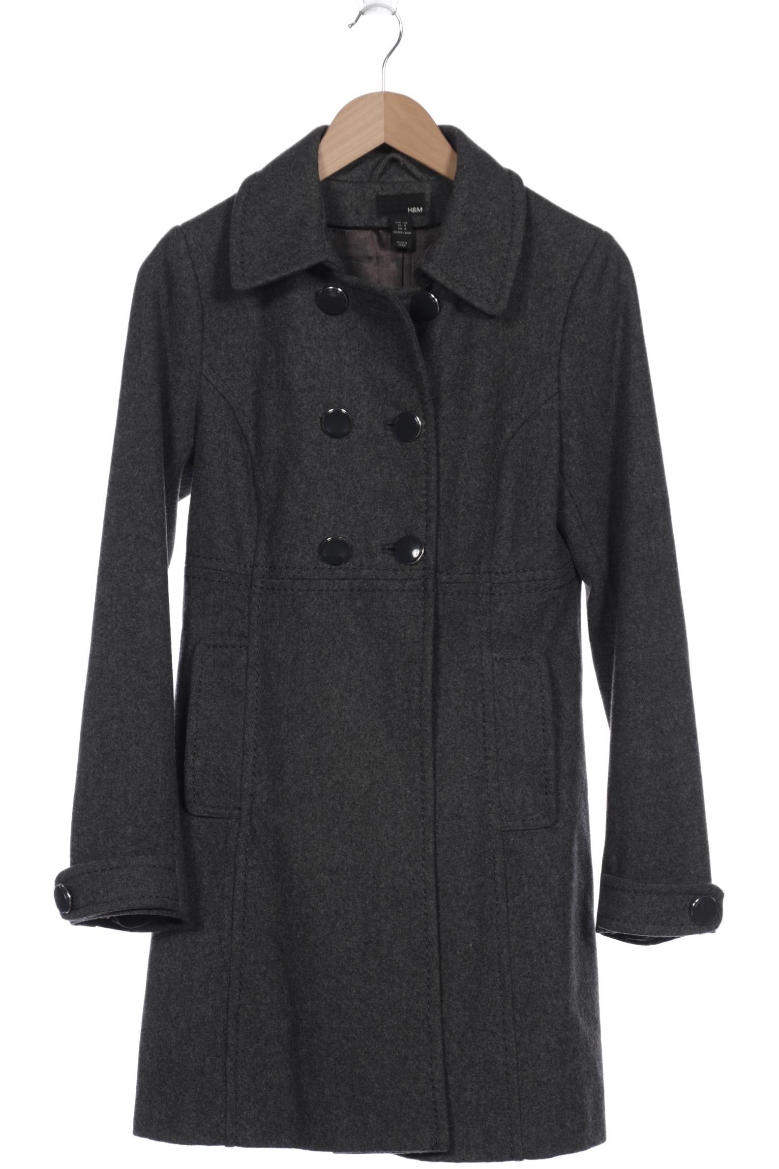 

H&M Damen Mantel, grau