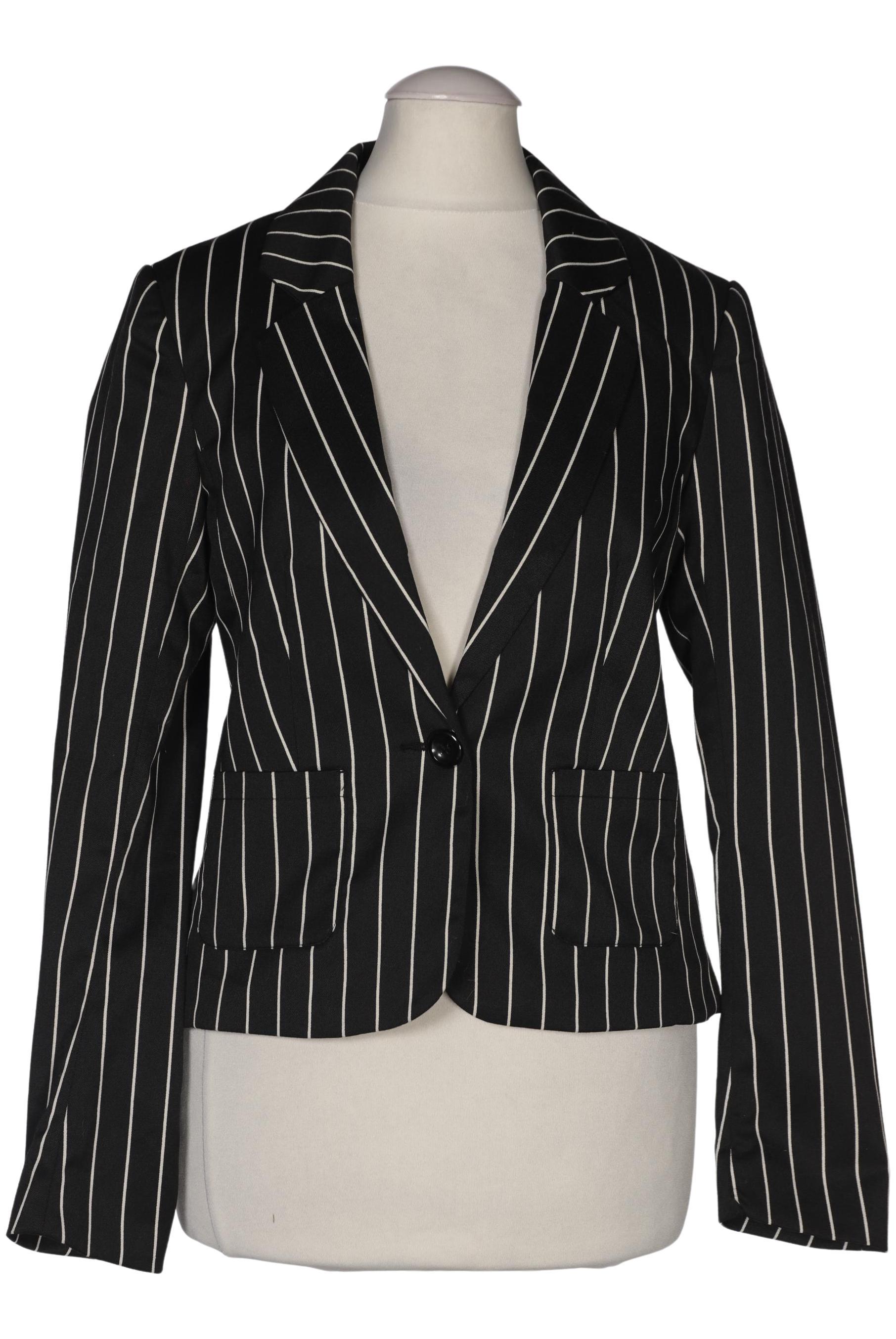 

H&M Damen Blazer, schwarz, Gr. 34