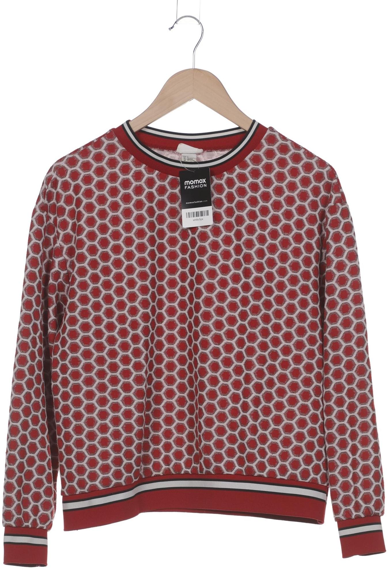 

H&M Damen Sweatshirt, rot, Gr. 38