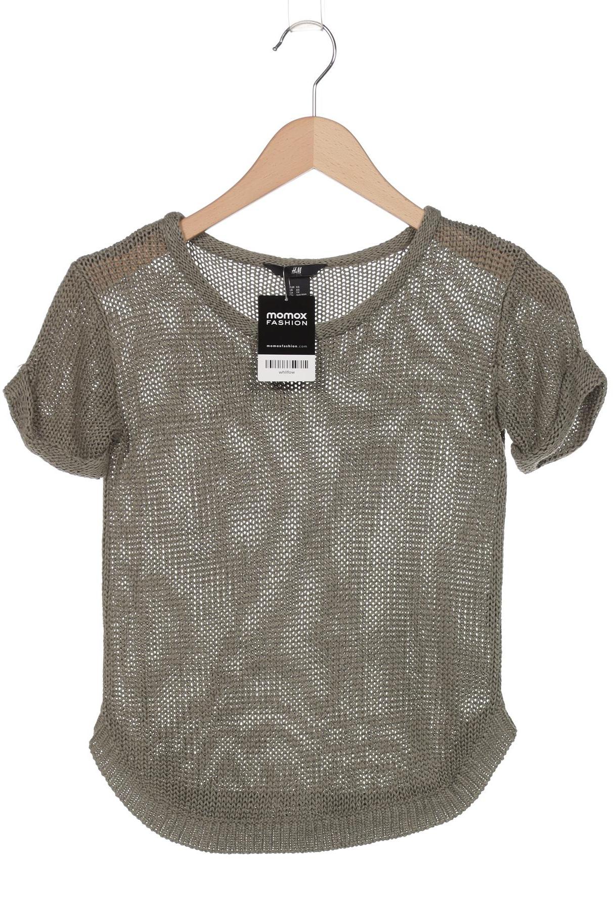 

H&M Damen Pullover, grün, Gr. 34