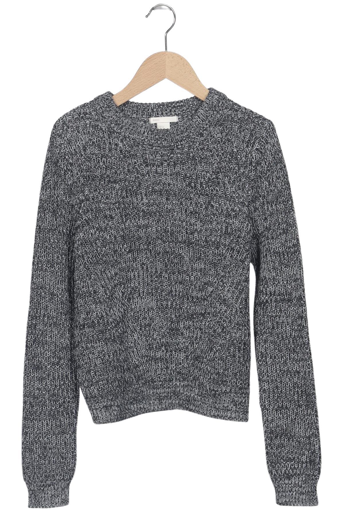 

H&M Damen Pullover, grau, Gr. 34