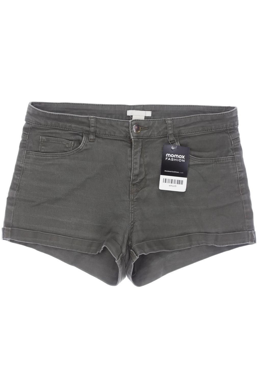 

H&M Damen Shorts, grün, Gr. 38