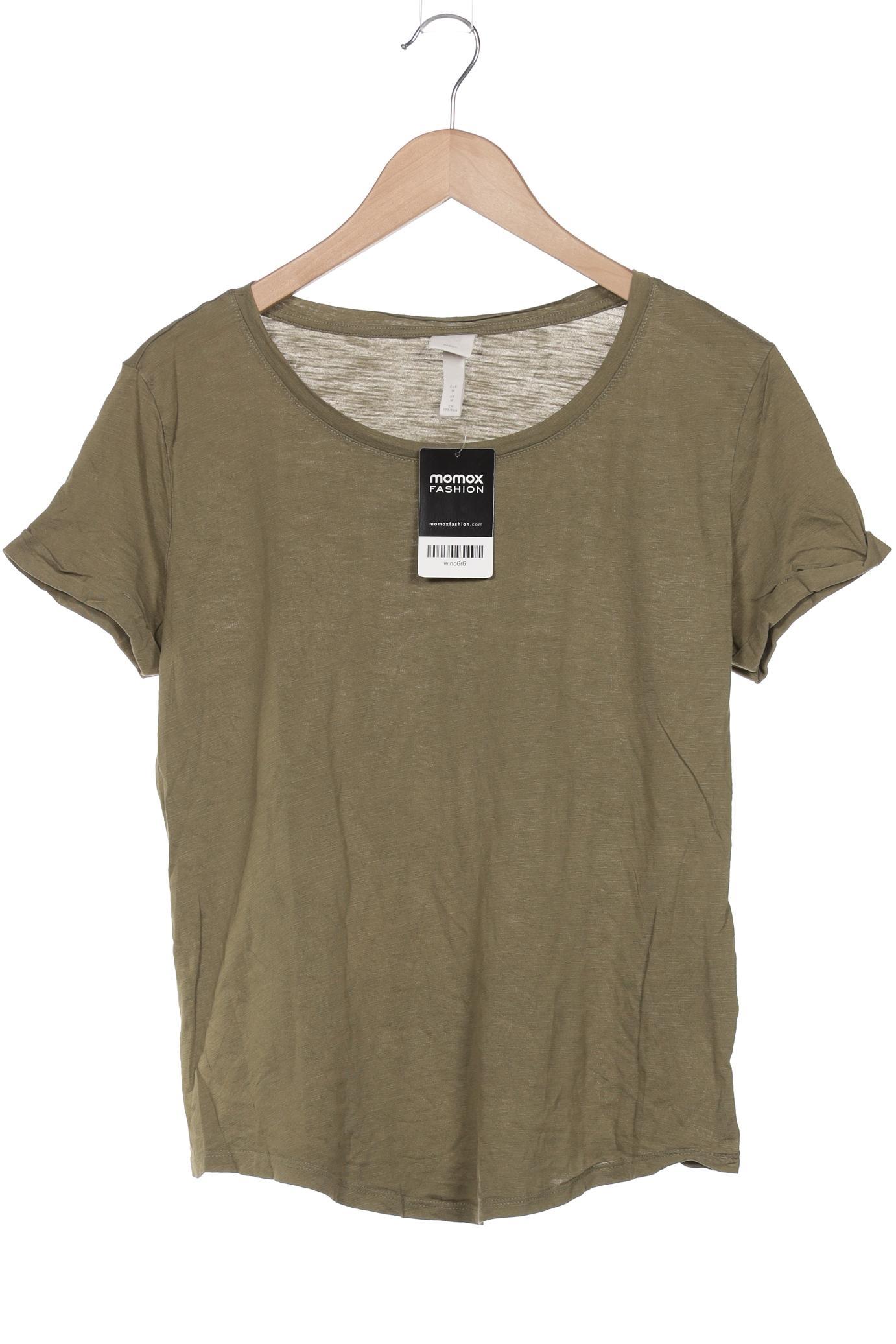 

H&M Damen T-Shirt, grün, Gr. 38