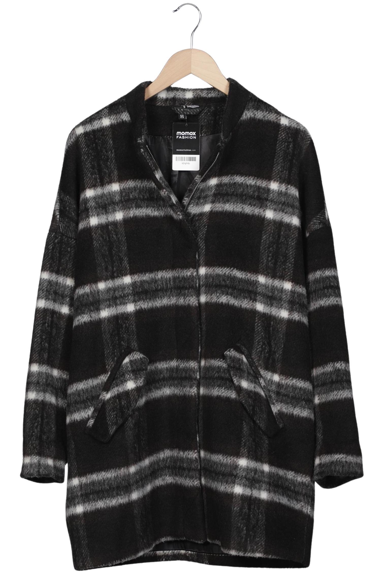 

H&M Damen Mantel, schwarz, Gr. 44