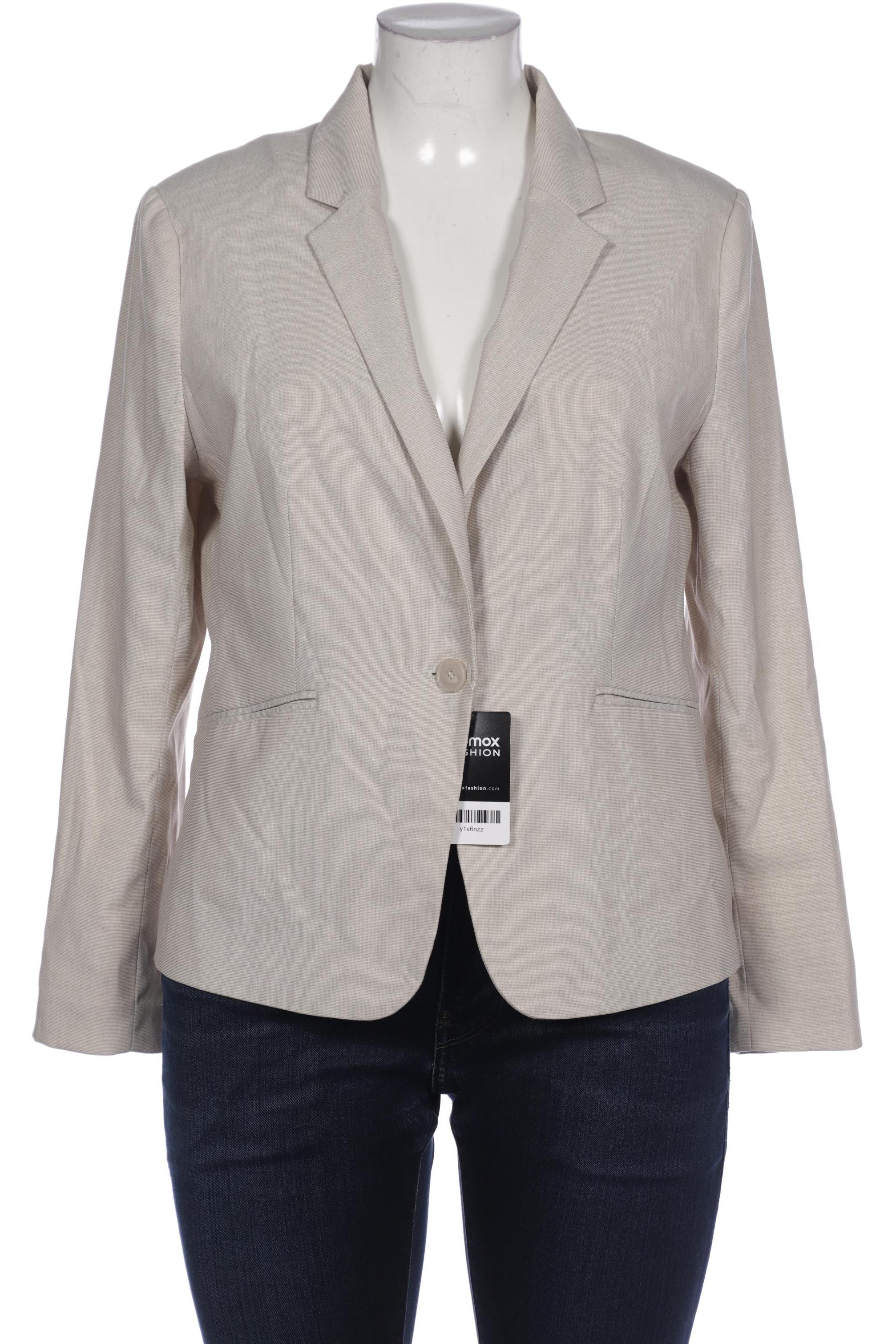 

H&M Damen Blazer, cremeweiß, Gr. 46