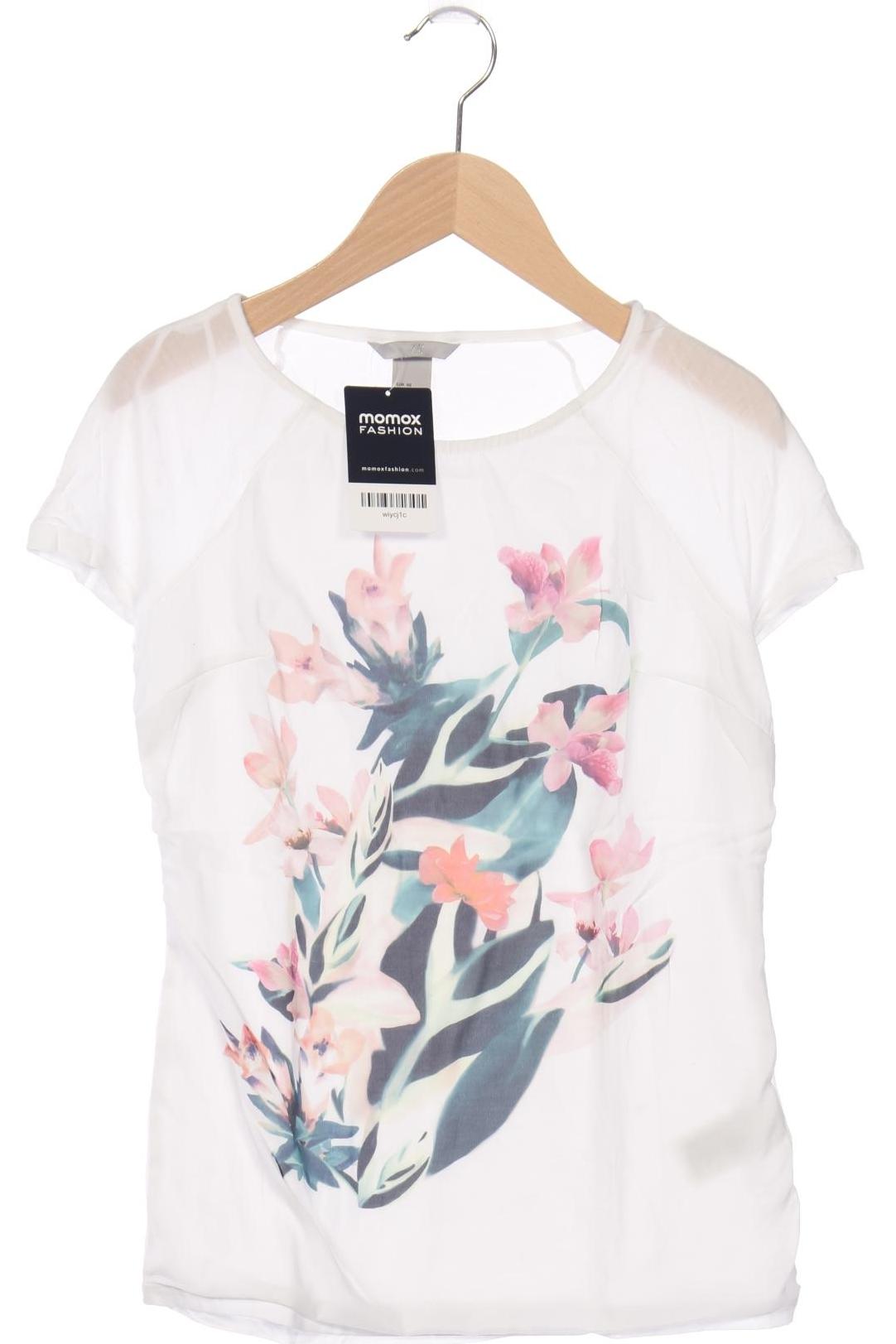 

H&M Damen T-Shirt, weiß, Gr. 34