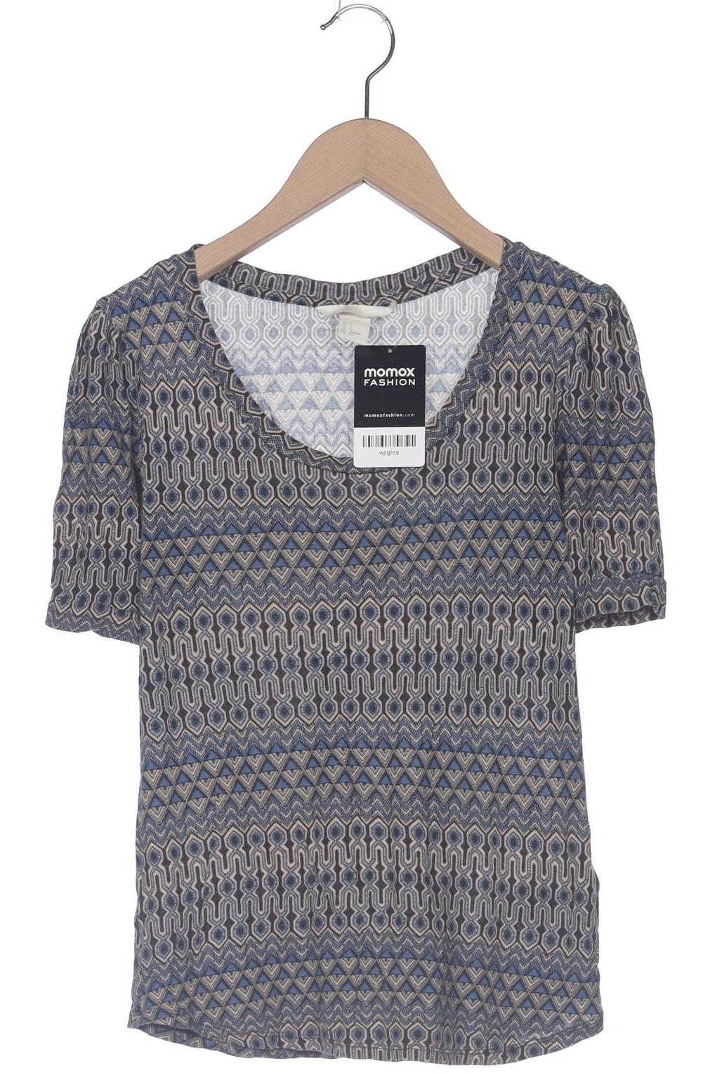 

H&M Damen T-Shirt, marineblau, Gr. 36