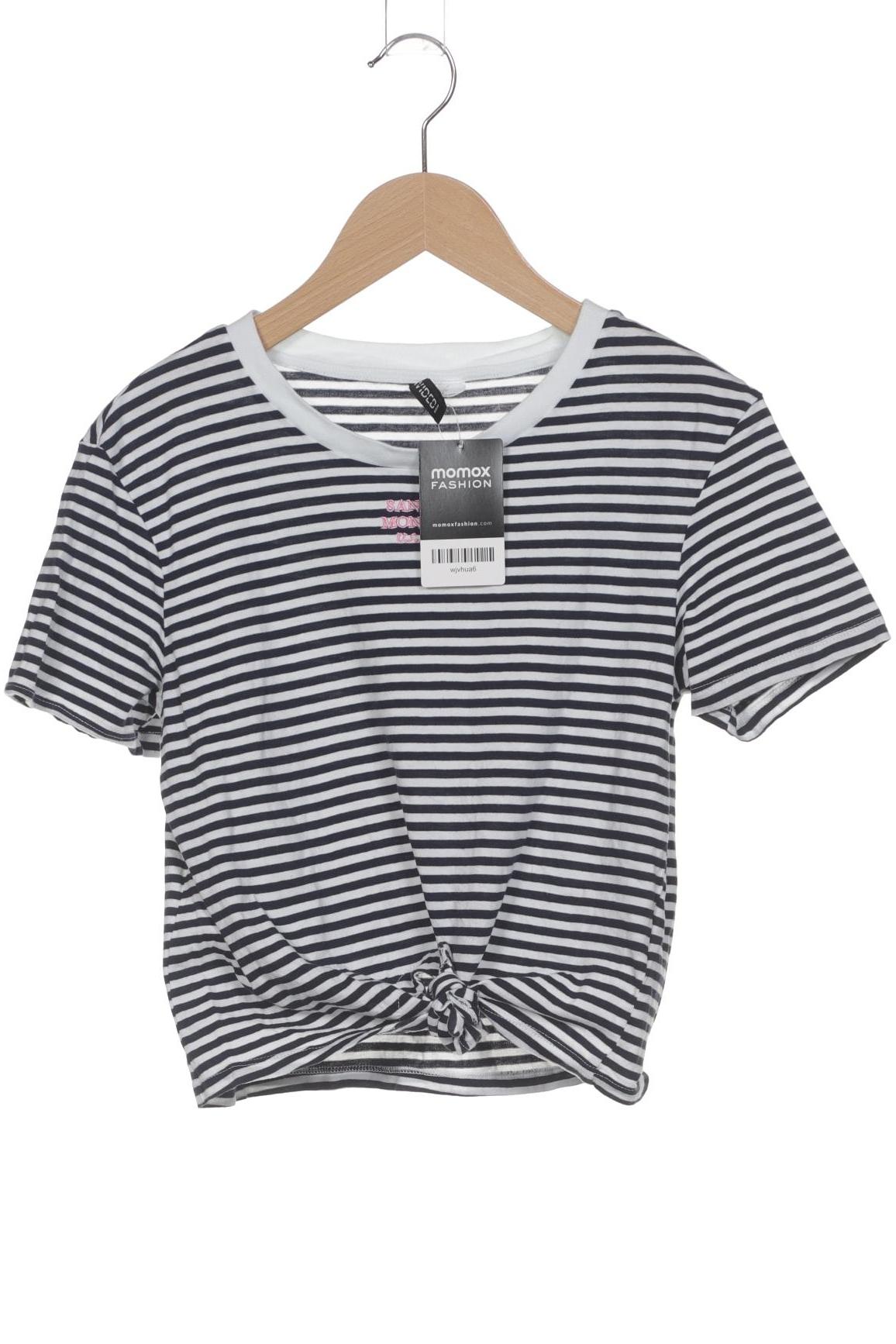 

H&M Damen T-Shirt, marineblau, Gr. 36