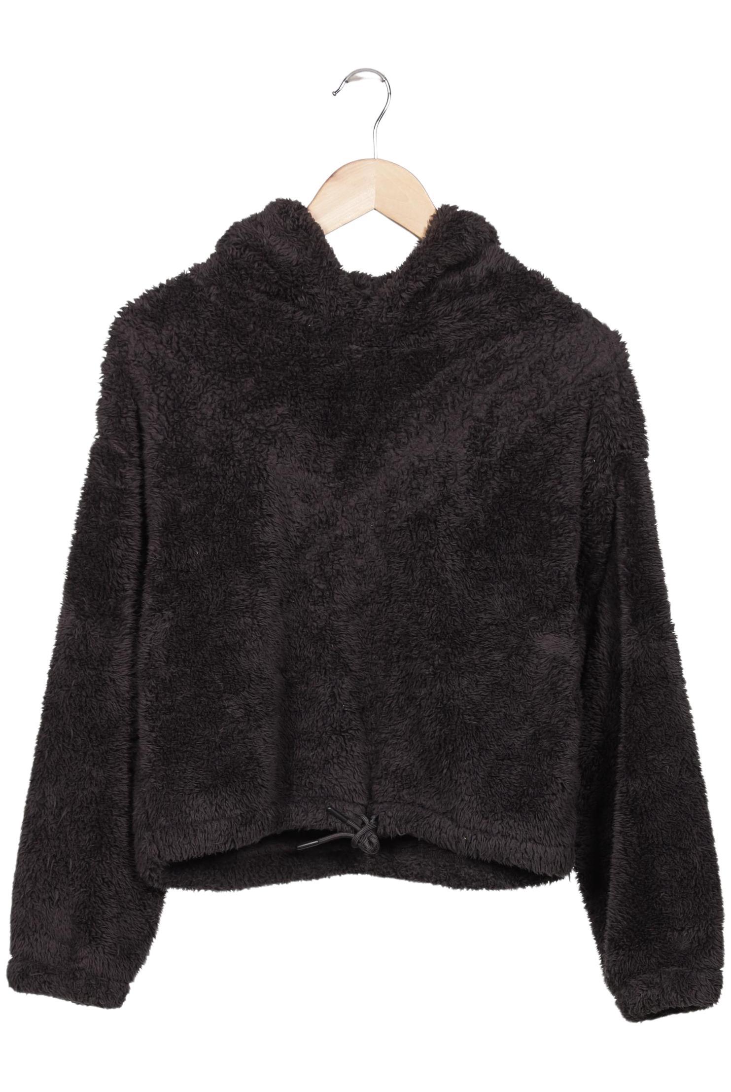 

H&M Damen Kapuzenpullover, grau, Gr. 34