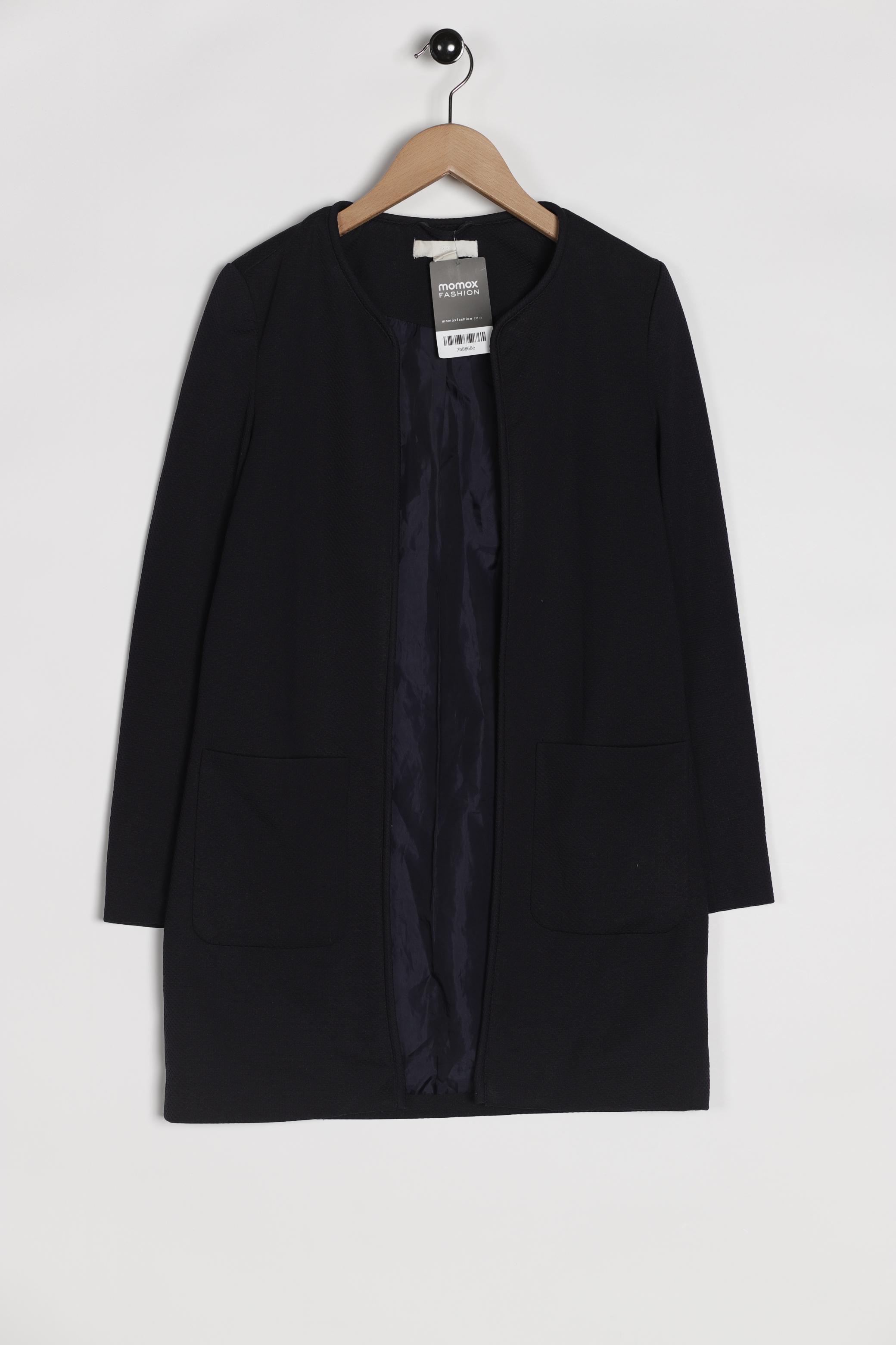 

H&M Damen Mantel, marineblau, Gr. 34