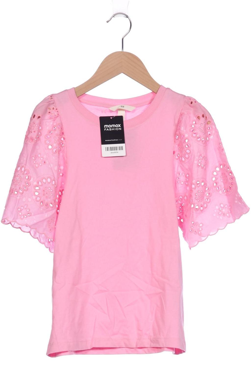 

H&M Damen T-Shirt, pink, Gr. 34