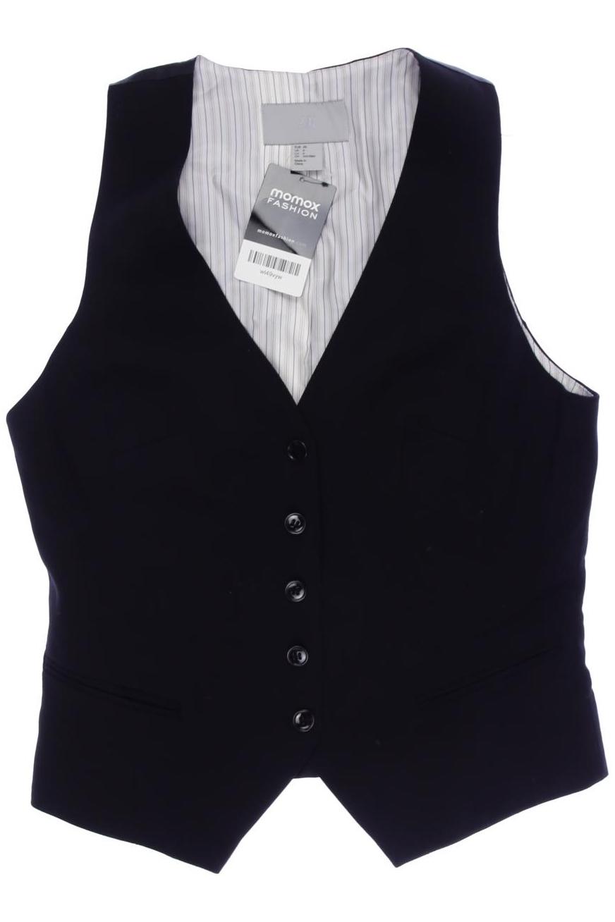 

H&M Damen Weste, schwarz, Gr. 38