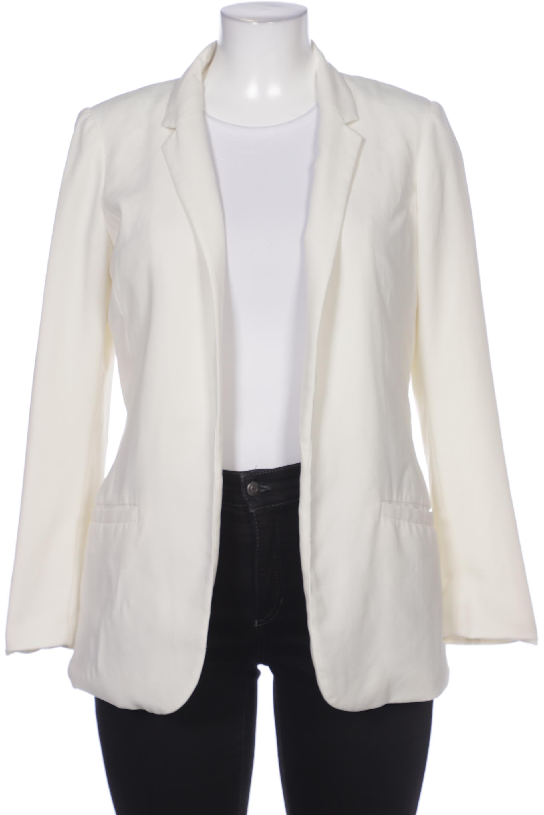 

H&M Damen Blazer, cremeweiß, Gr. 44