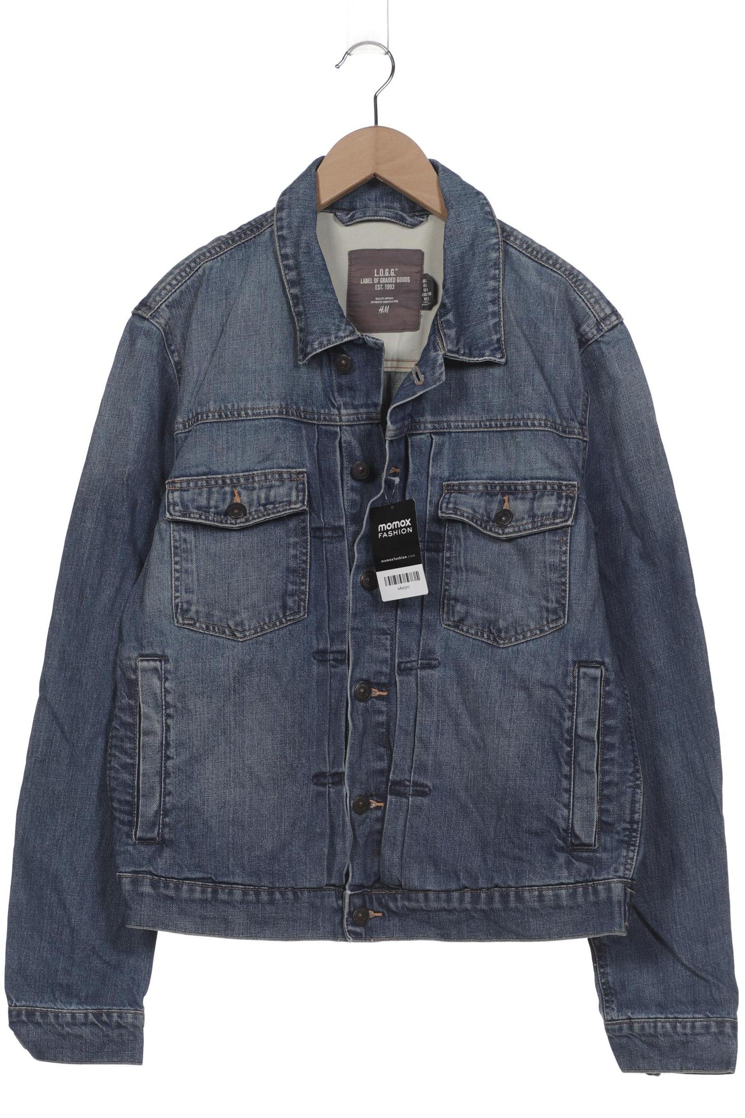 

H&M Damen Jacke, blau, Gr. 42