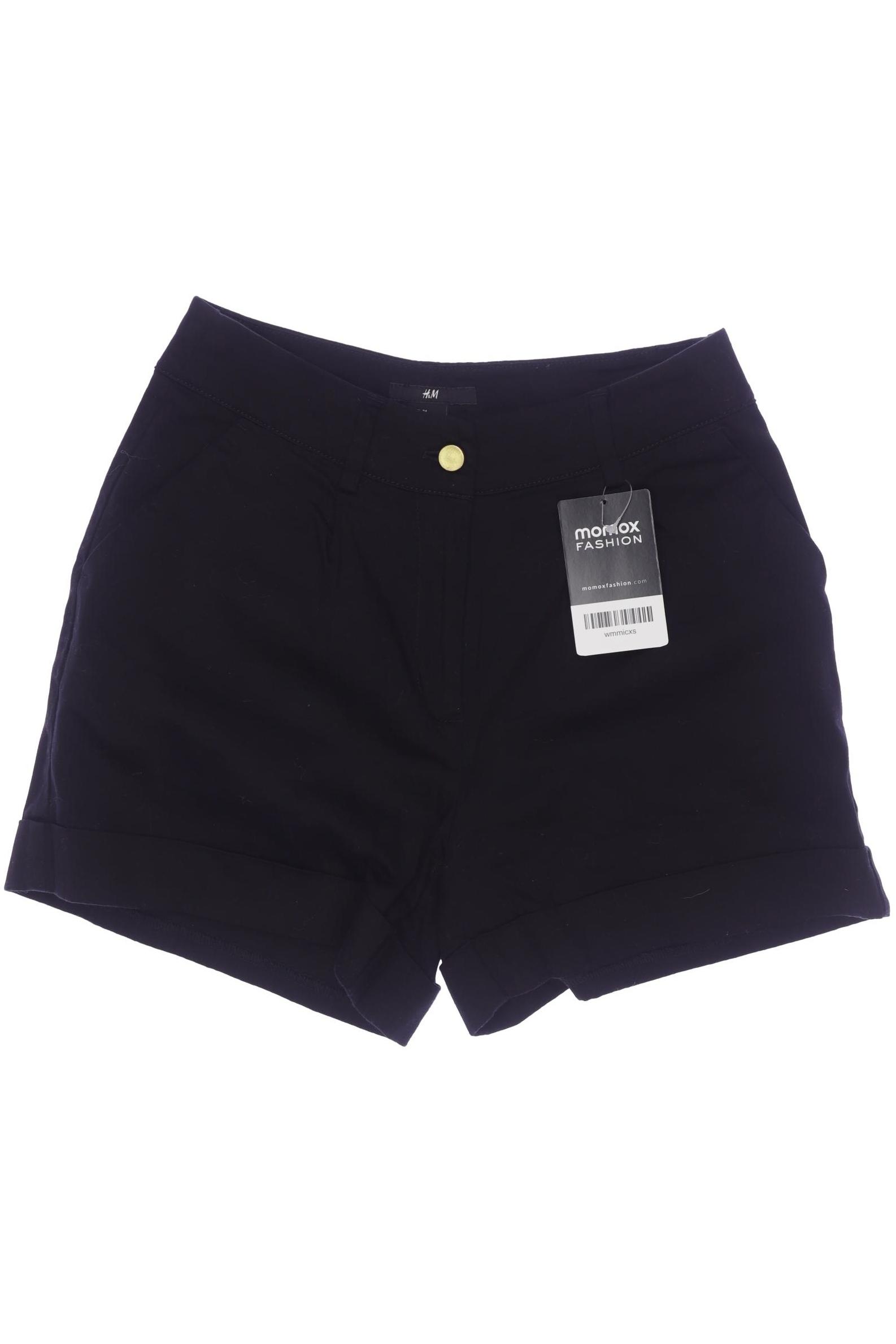 

H&M Damen Shorts, schwarz, Gr. 34