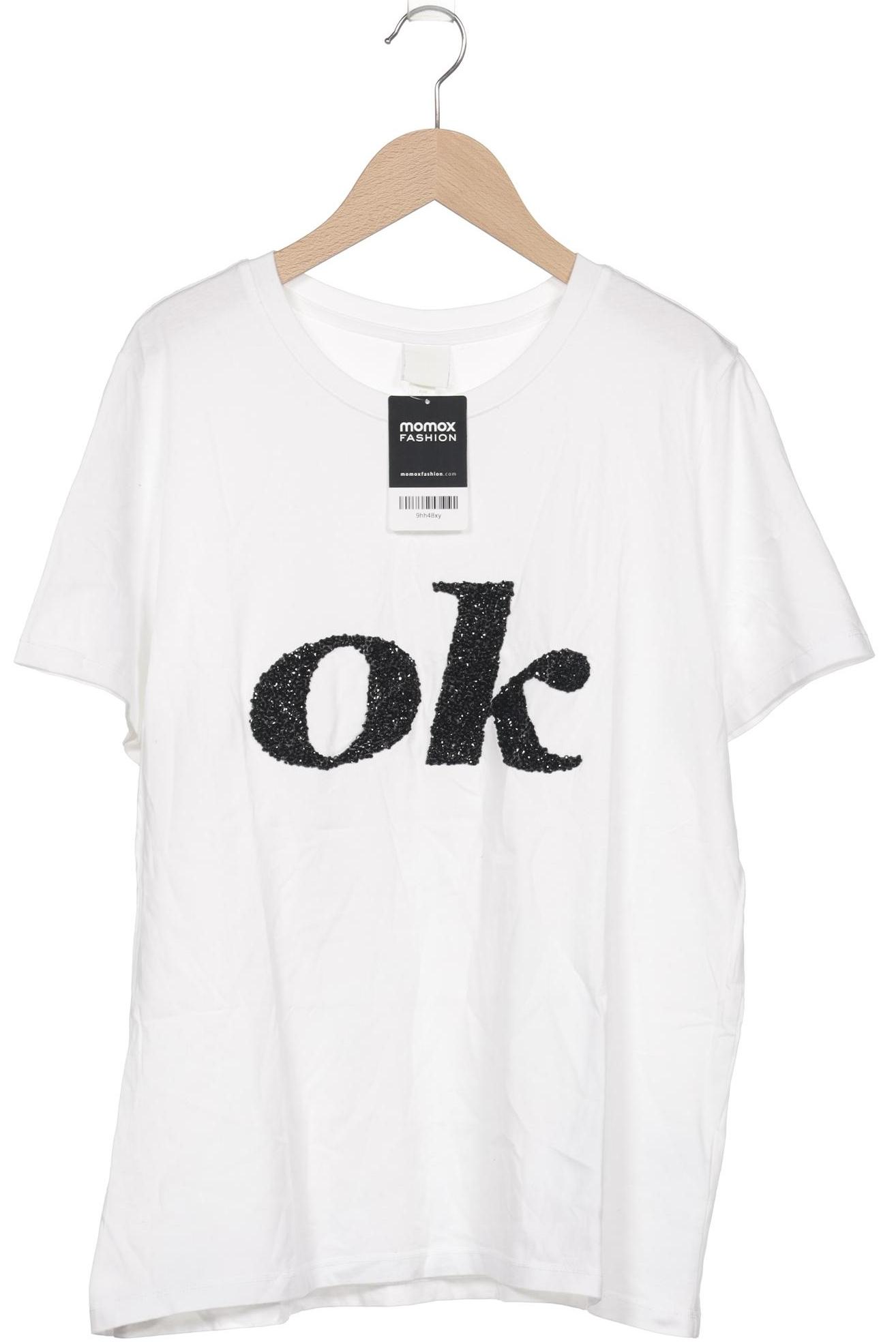 

H&M Damen T-Shirt, weiß, Gr. 42