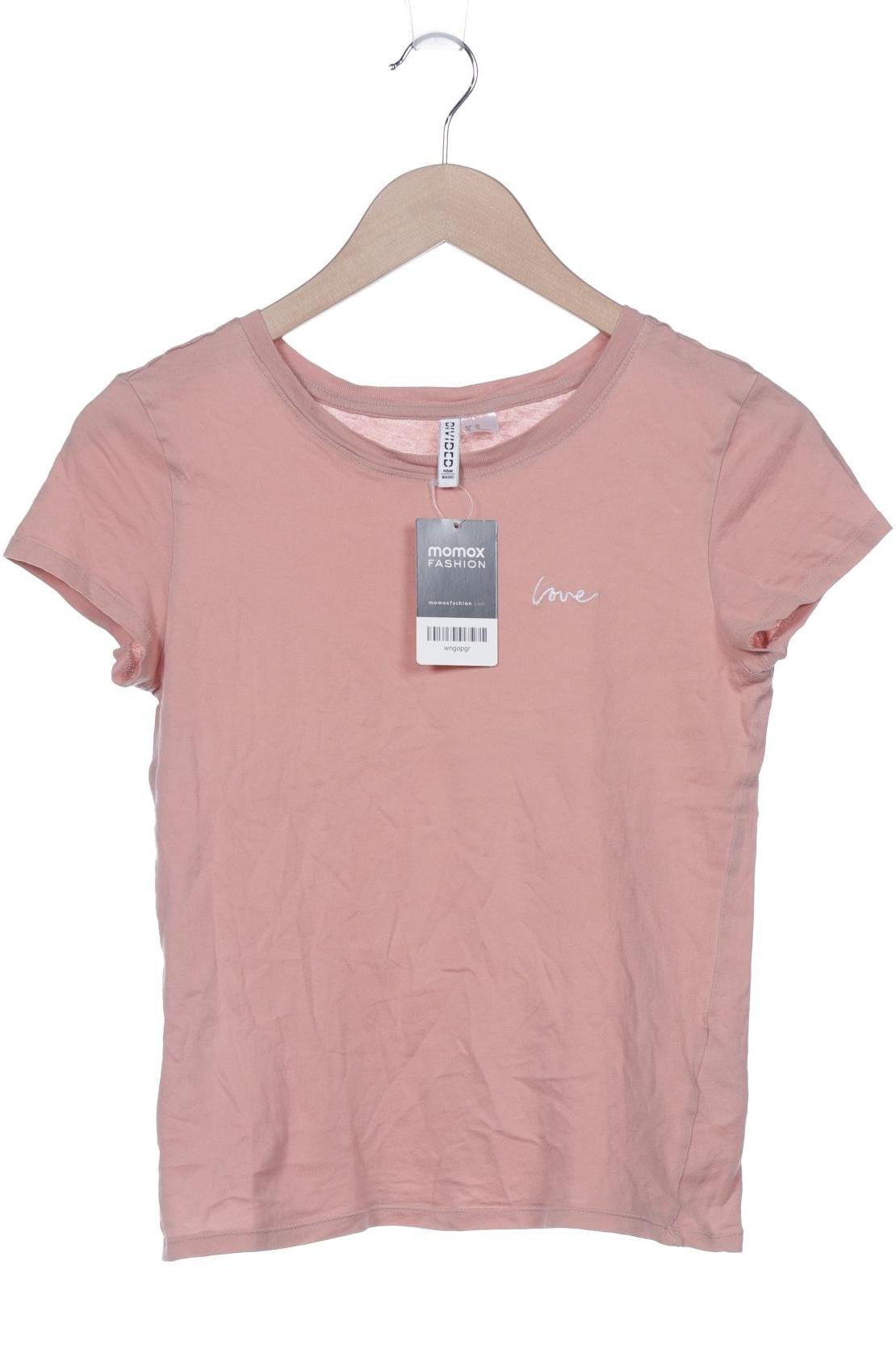 

H&M Damen T-Shirt, pink, Gr. 34