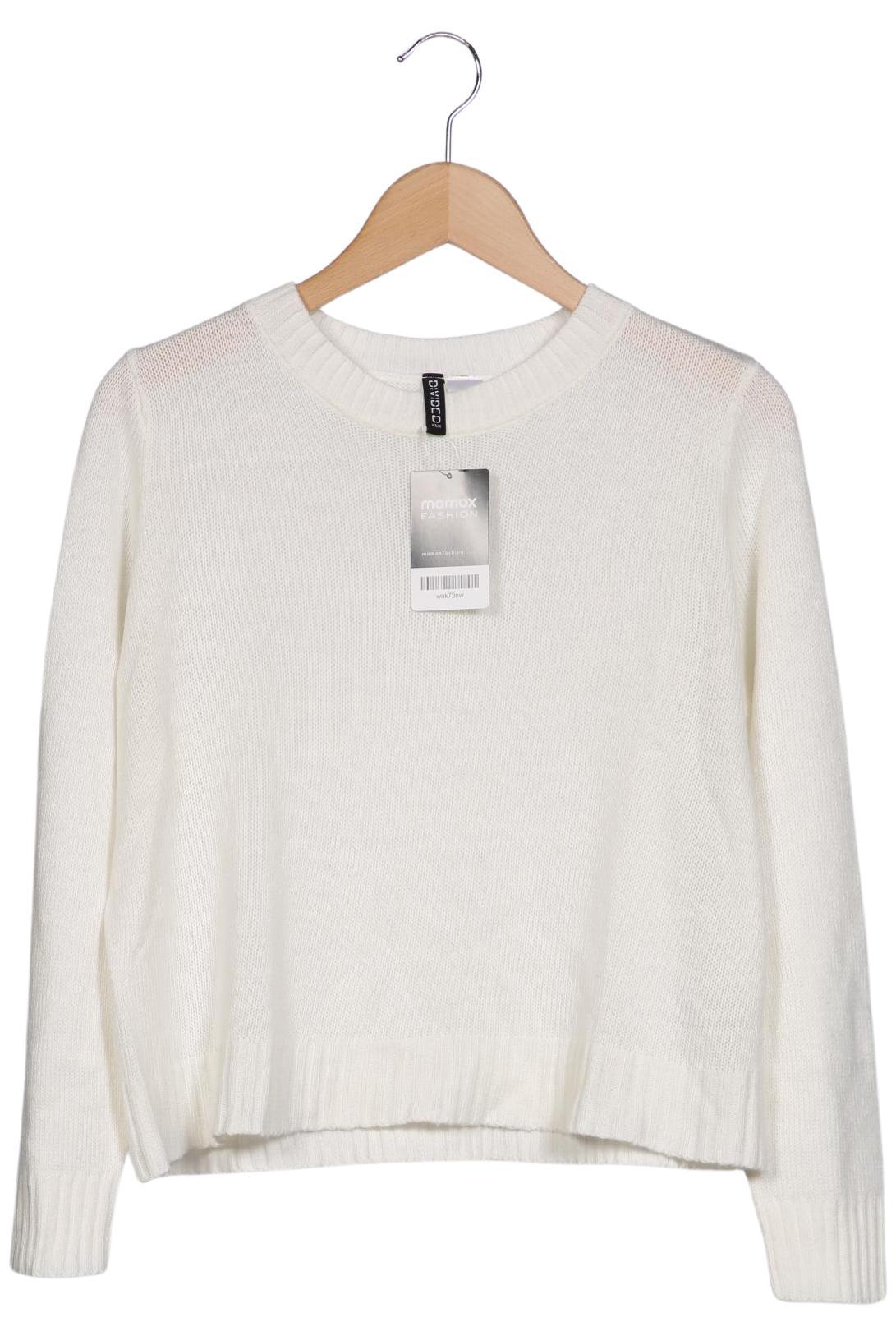 

H&M Damen Pullover, cremeweiß, Gr. 38