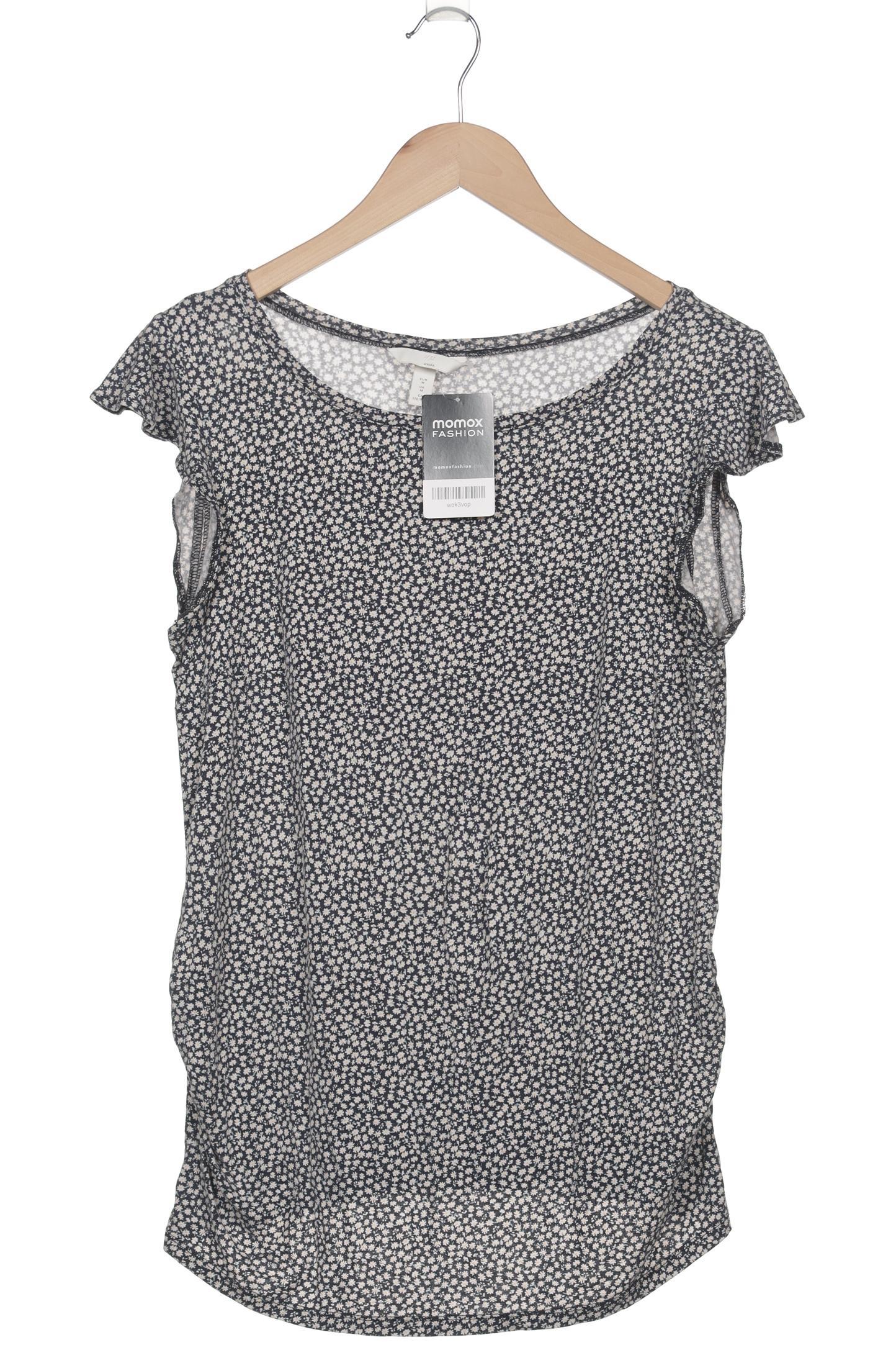 

H&M Damen T-Shirt, marineblau, Gr. 38