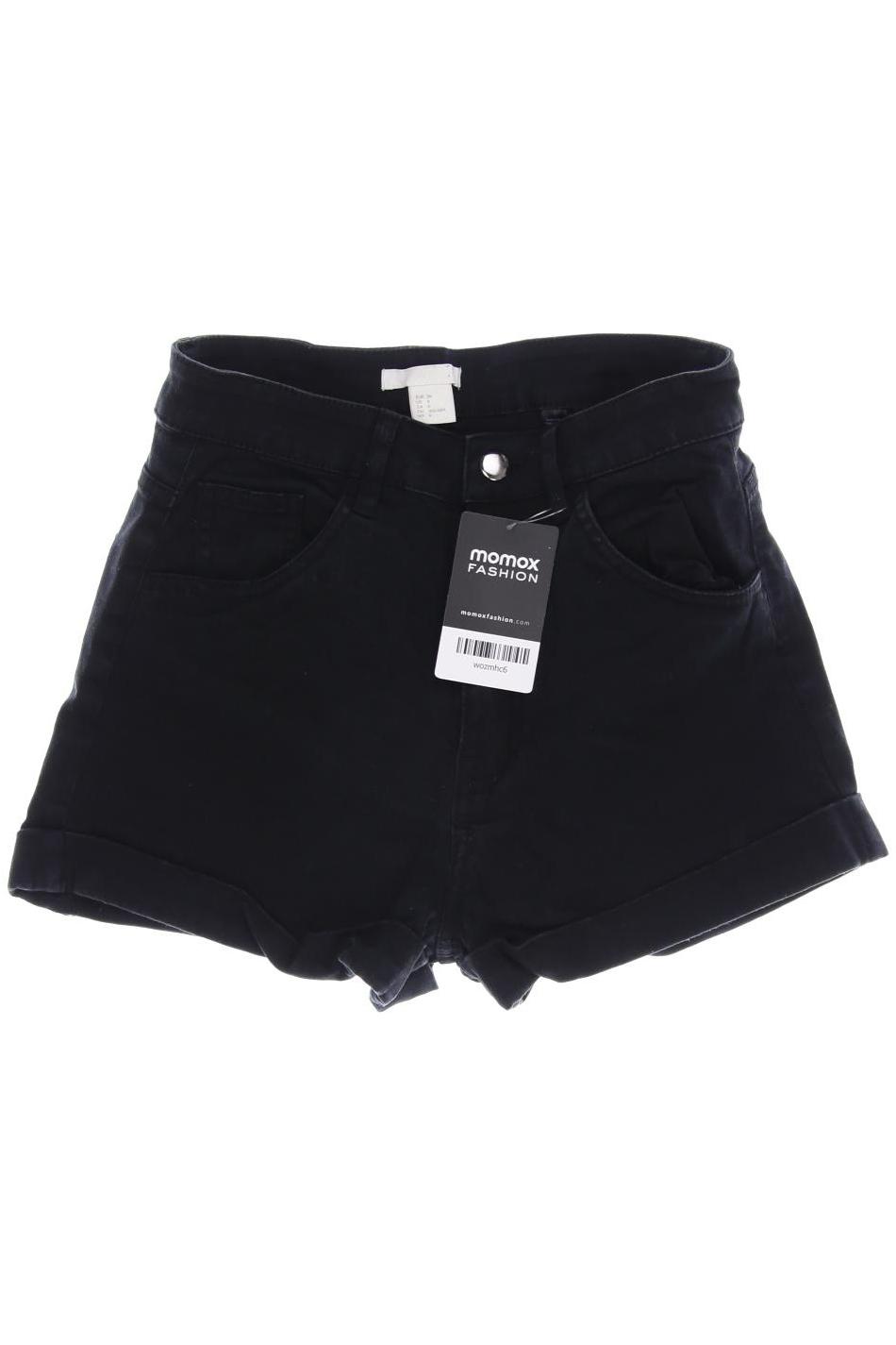 

H&M Damen Shorts, schwarz