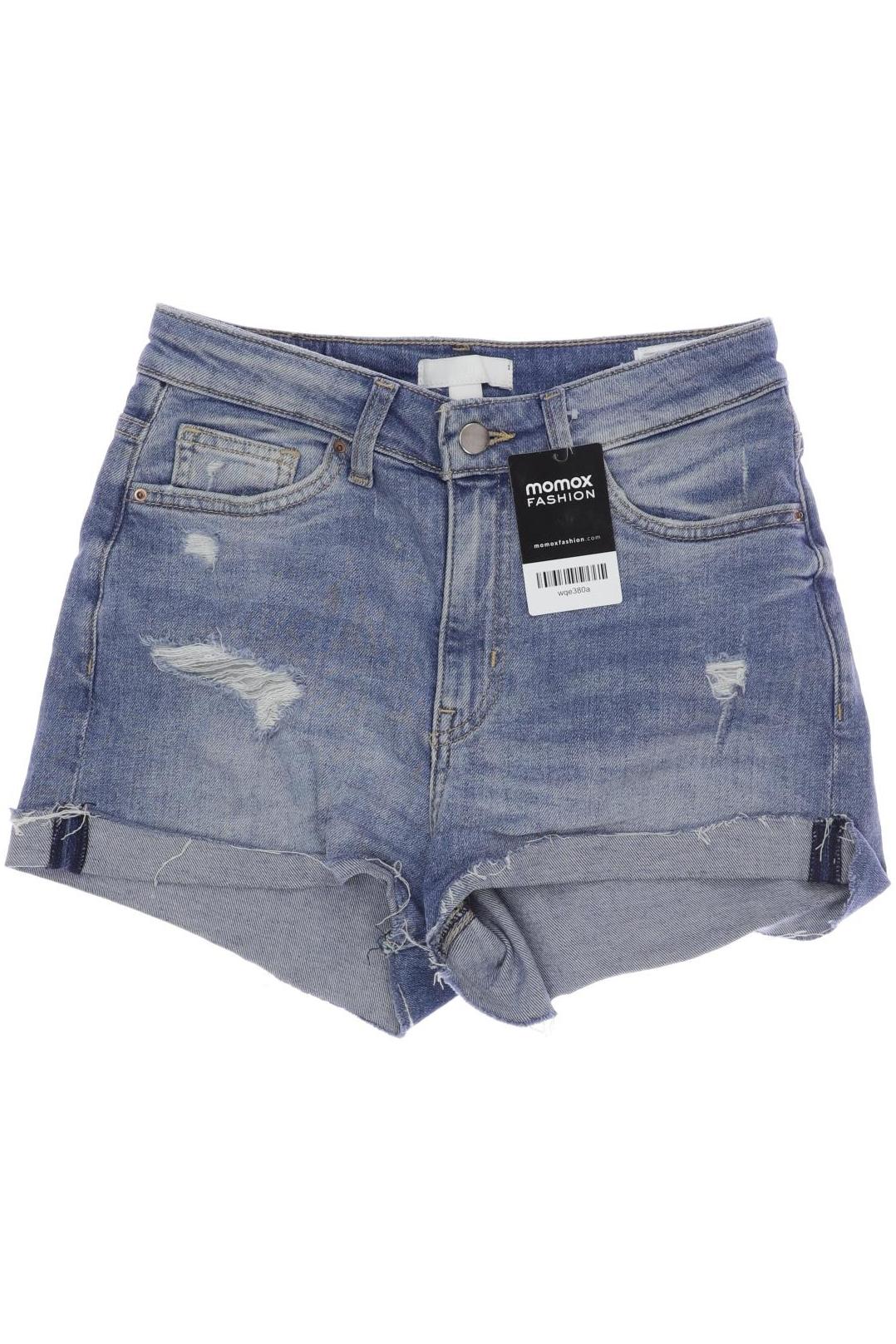 

H&M Damen Shorts, blau, Gr. 36