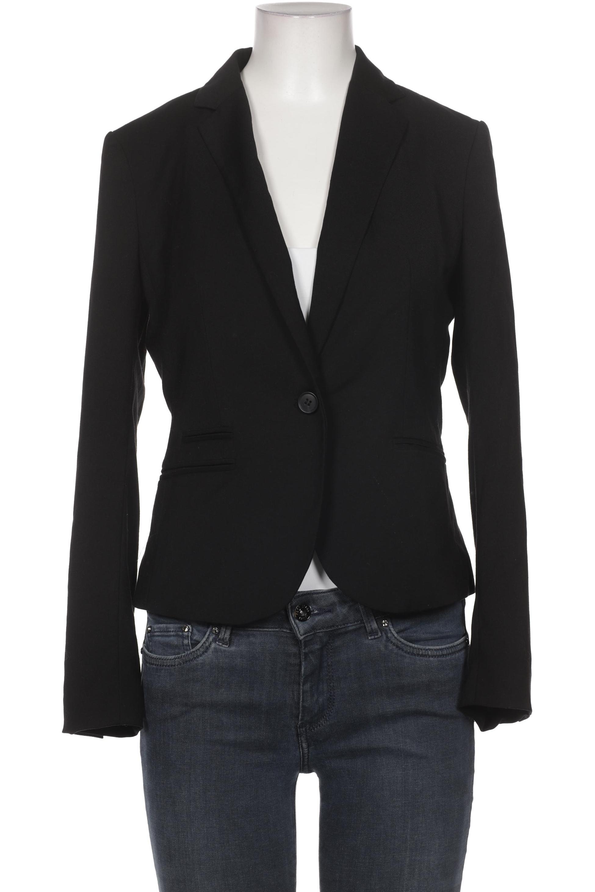 

H&M Damen Blazer, schwarz, Gr. 38