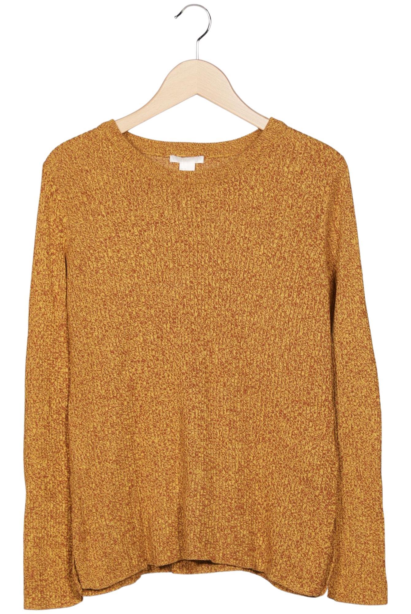 

H&M Damen Pullover, gelb, Gr. 38