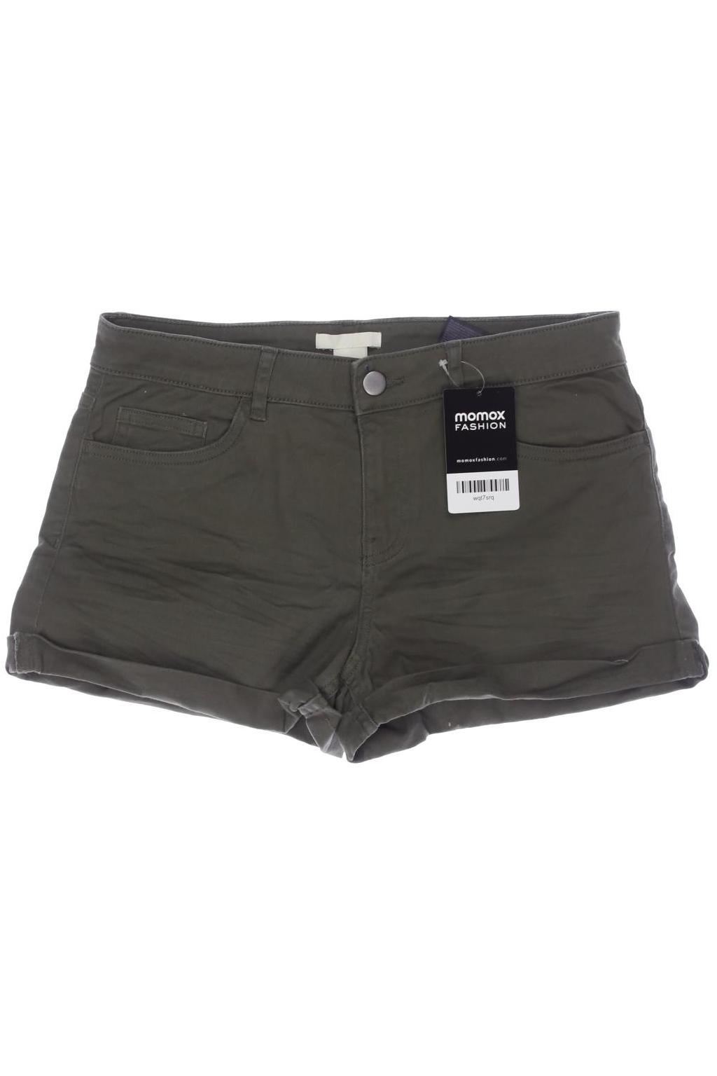 

H&M Damen Shorts, grün, Gr. 36