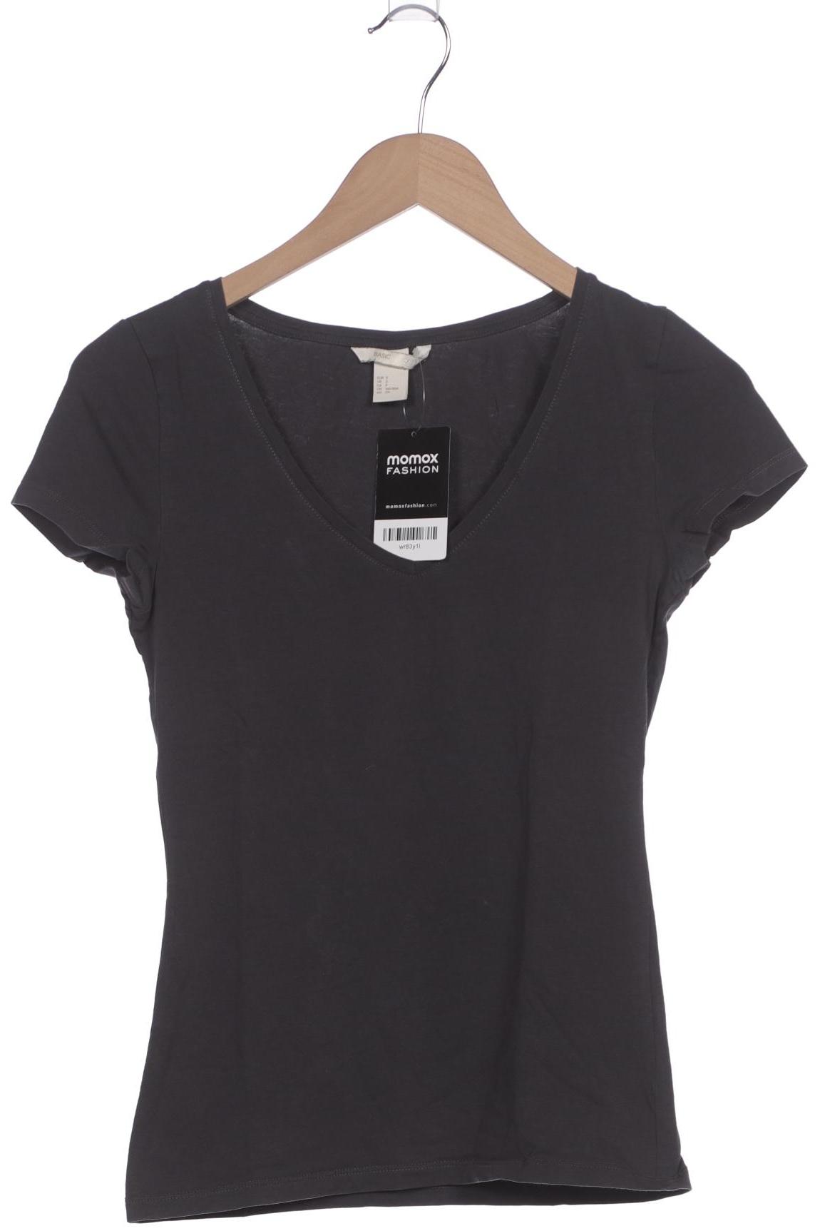 

H&M Damen T-Shirt, grau, Gr. 36
