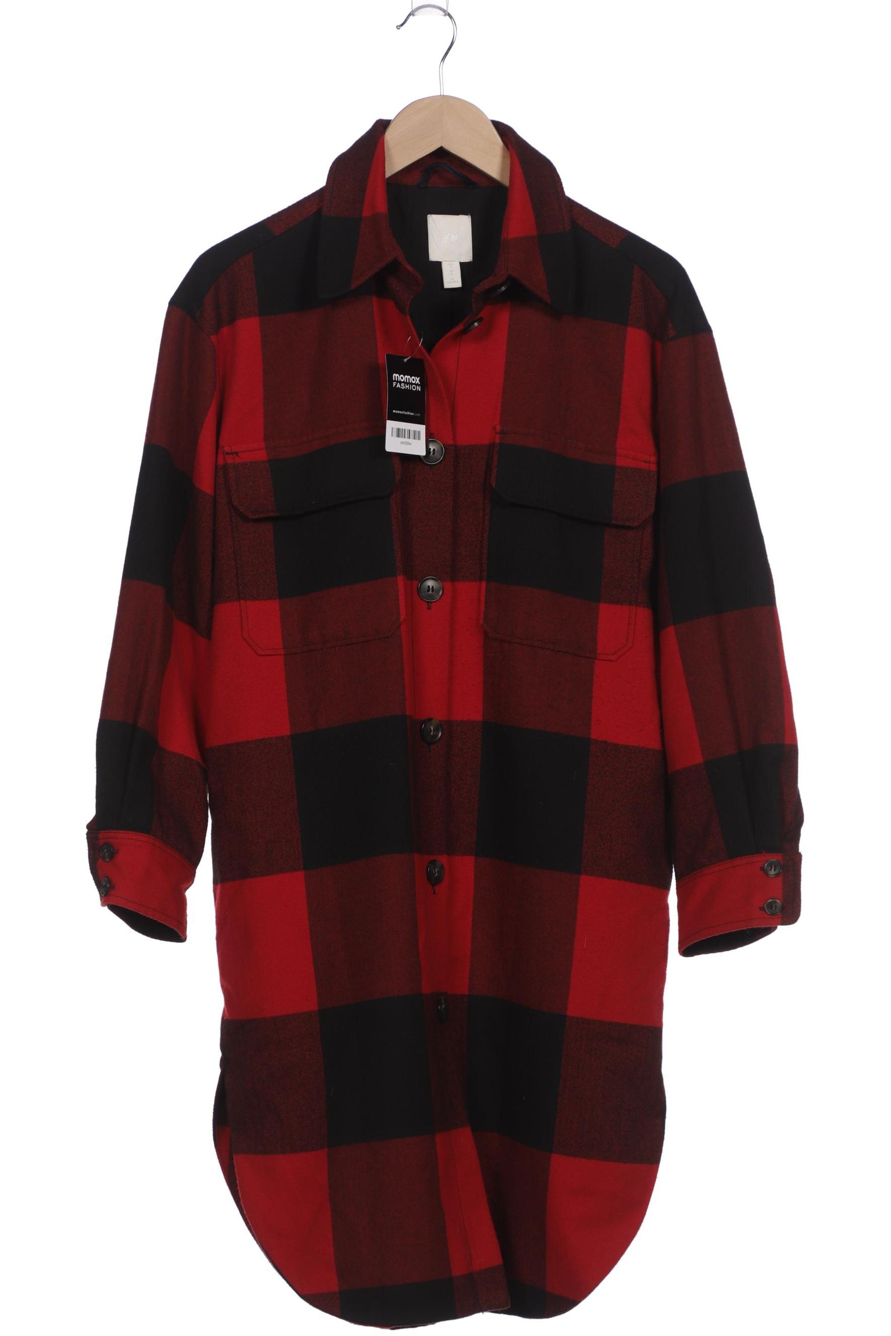 Thumbnail - H&amp;M Damen Mantel, rot, Gr. 36