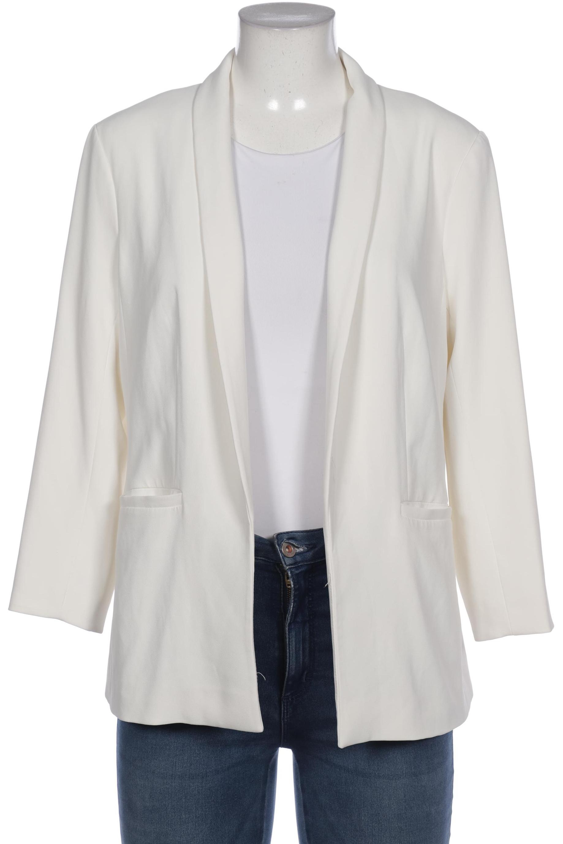 

H&M Damen Blazer, weiß, Gr. 42