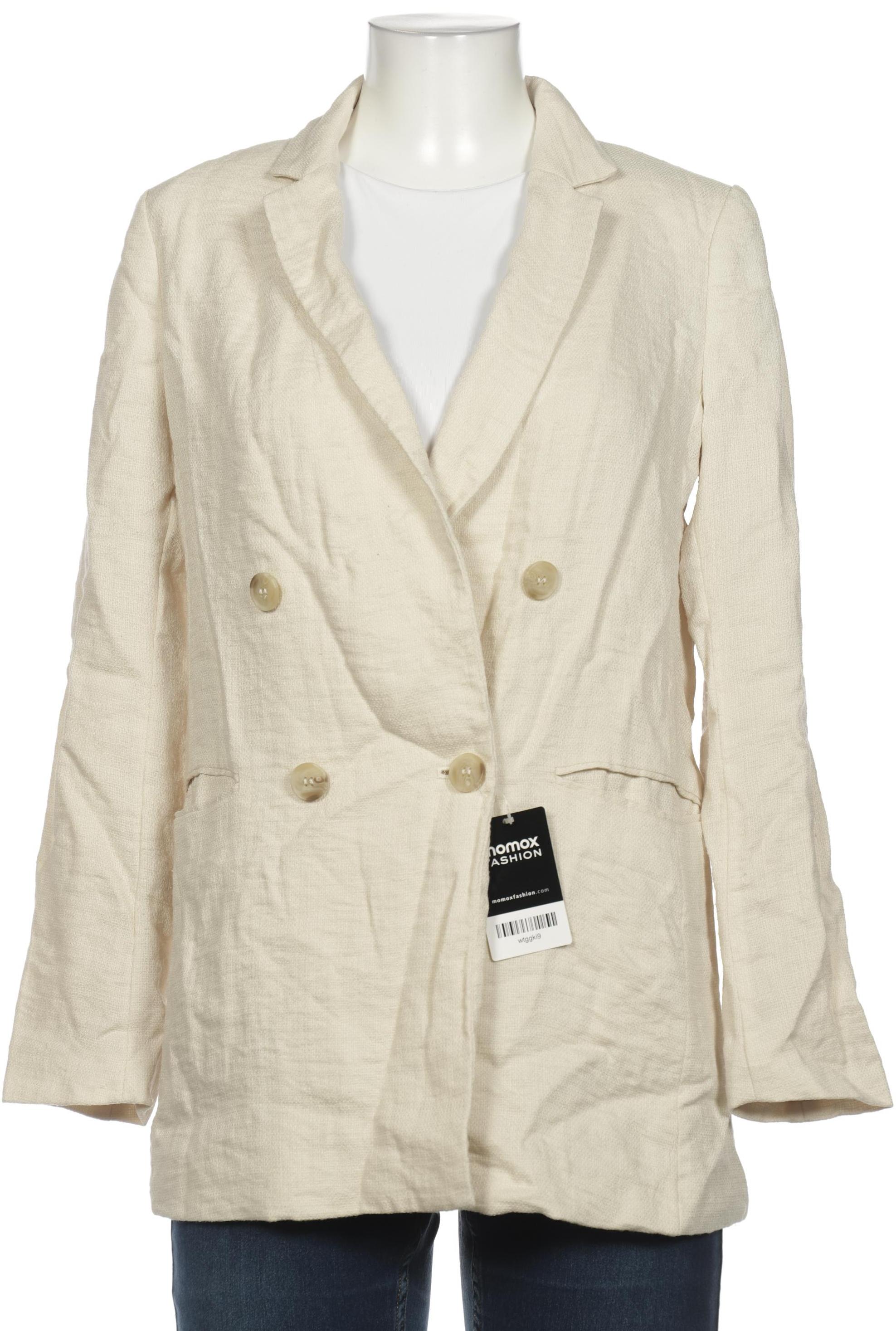 

H&M Damen Blazer, cremeweiß
