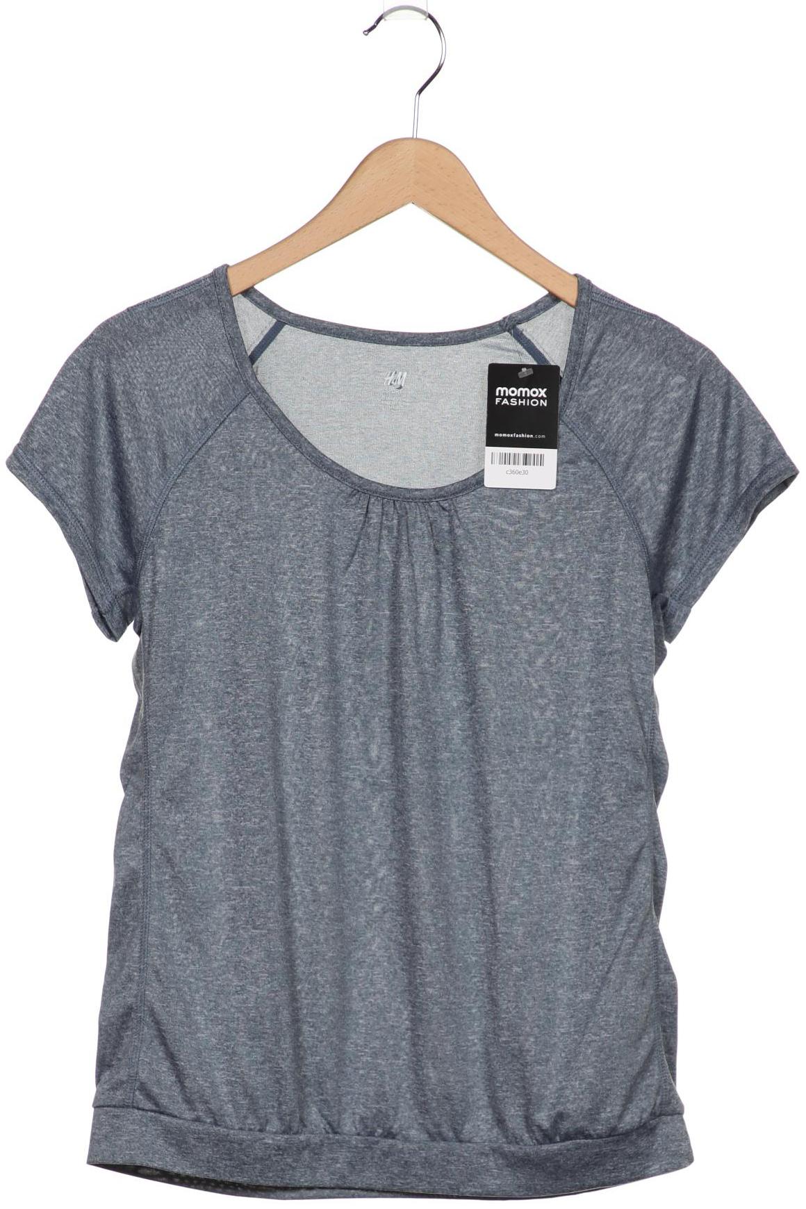 

H&M Damen T-Shirt, türkis, Gr. 38