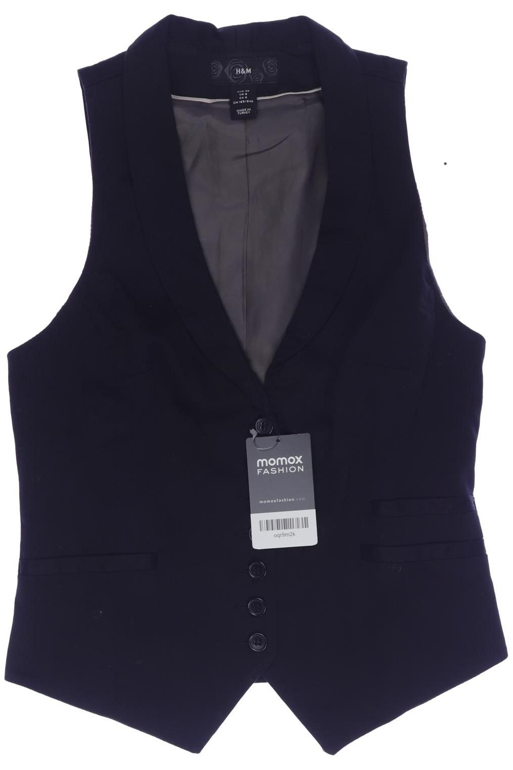 

H&M Damen Weste, schwarz, Gr. 36