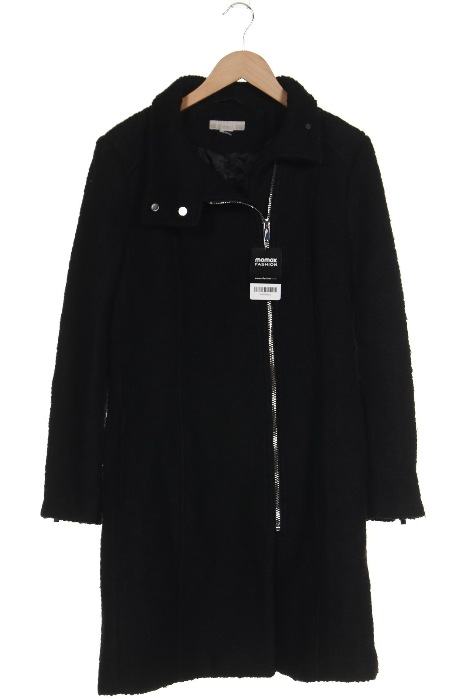 

H&M Damen Mantel, schwarz, Gr. 42