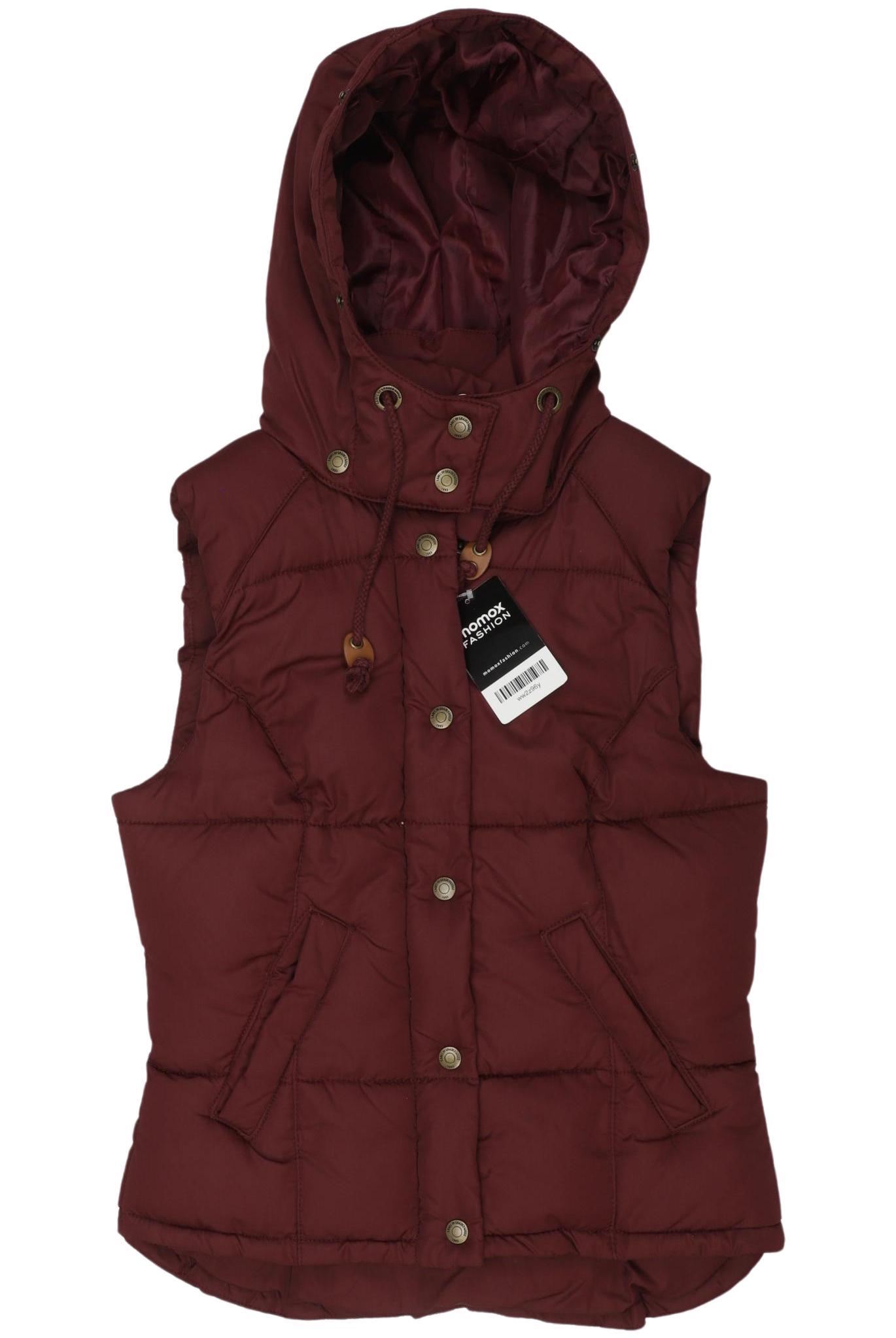 

H&M Damen Weste, bordeaux, Gr. 34