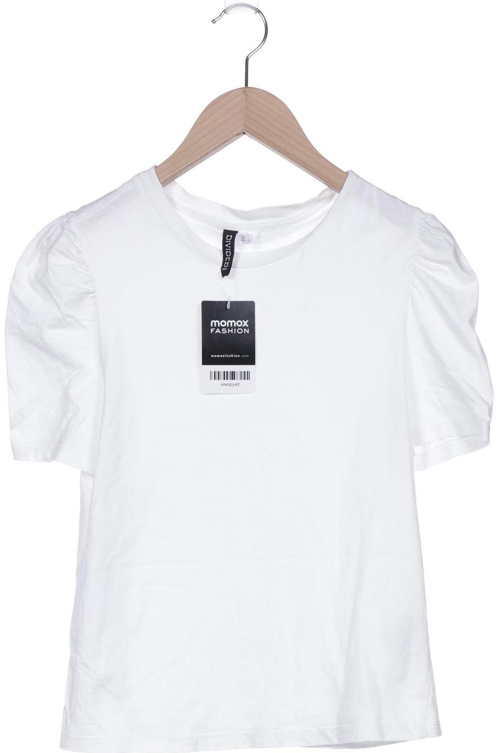 

H&M Damen T-Shirt, weiß, Gr. 36