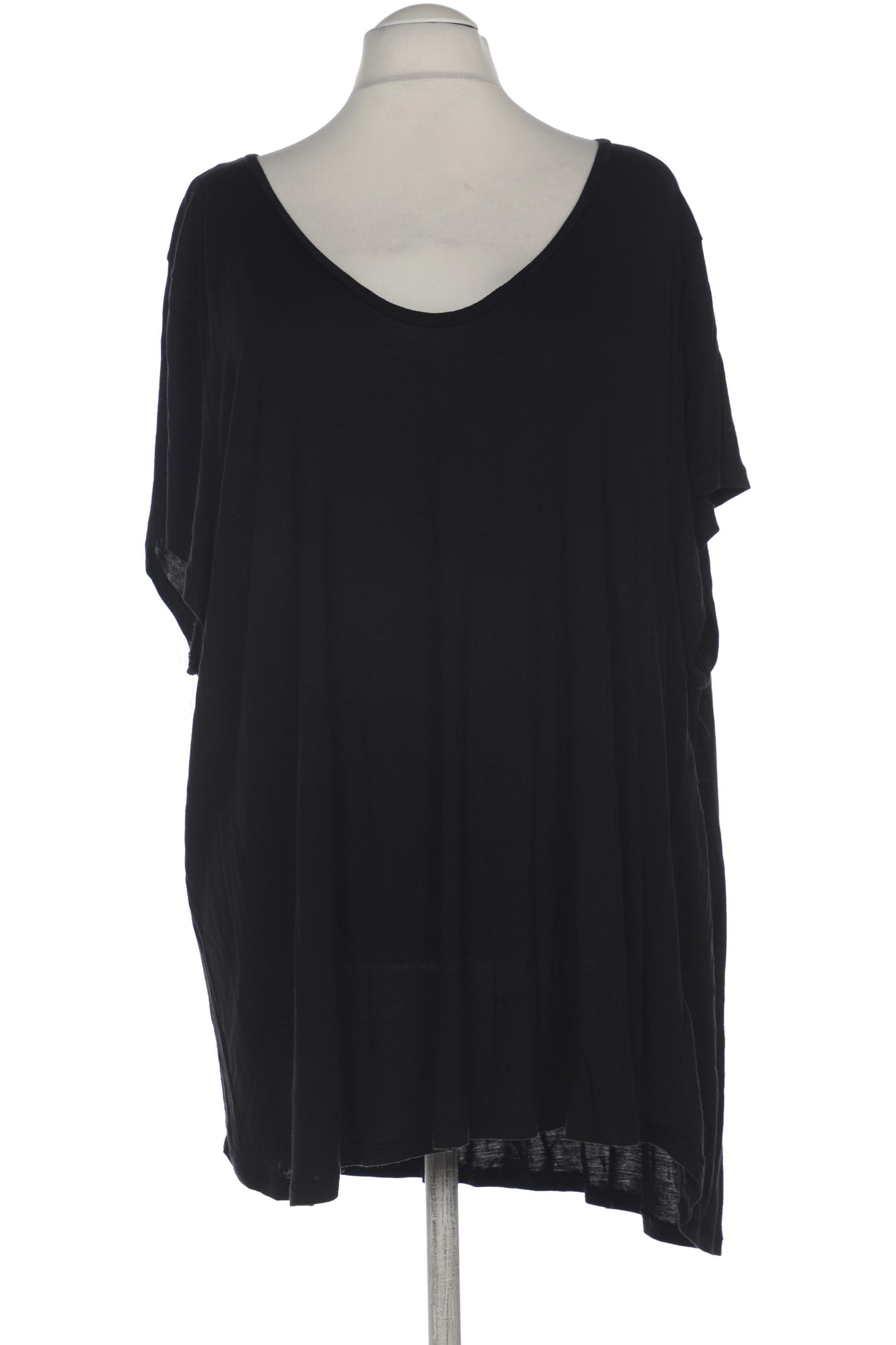 

H&M Damen T-Shirt, schwarz, Gr. 52