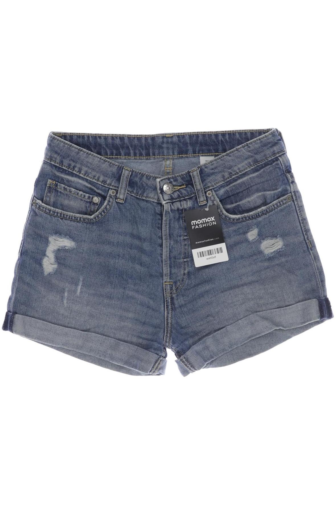 

H&M Damen Shorts, blau, Gr. 34