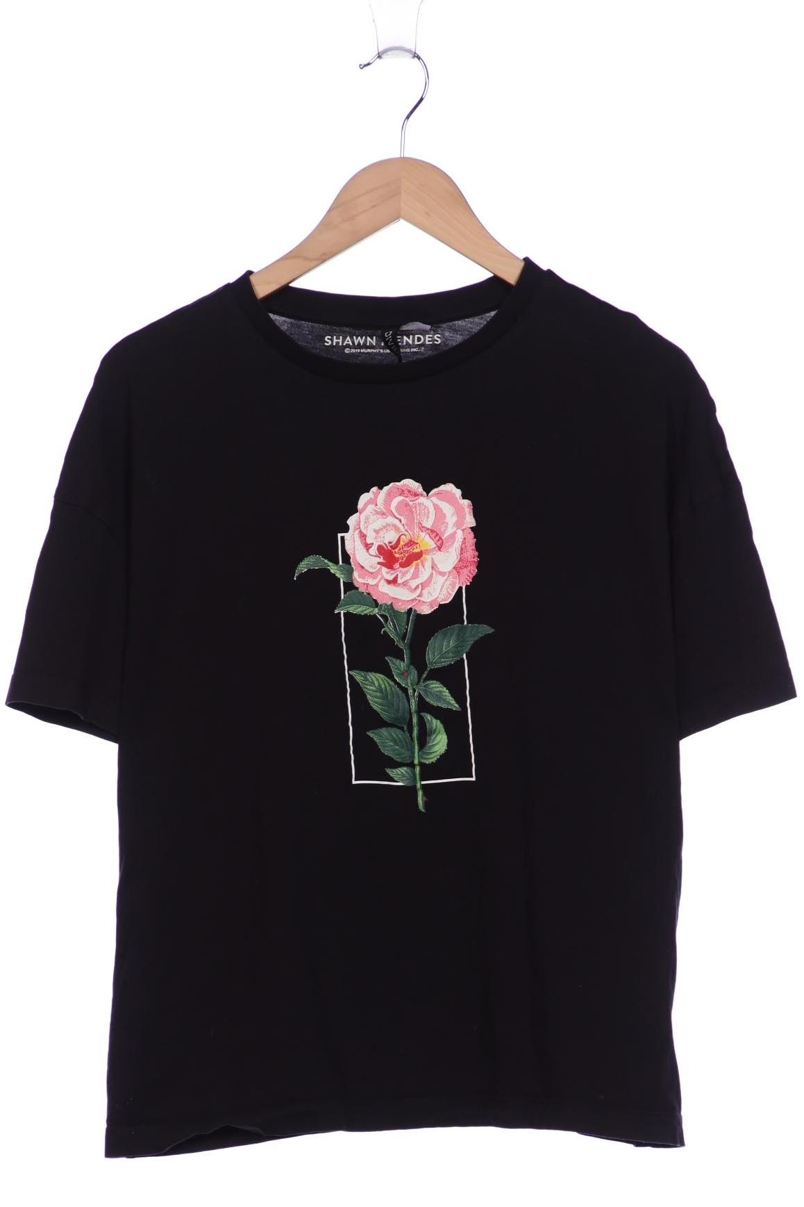

H&M Damen T-Shirt, schwarz, Gr. 42