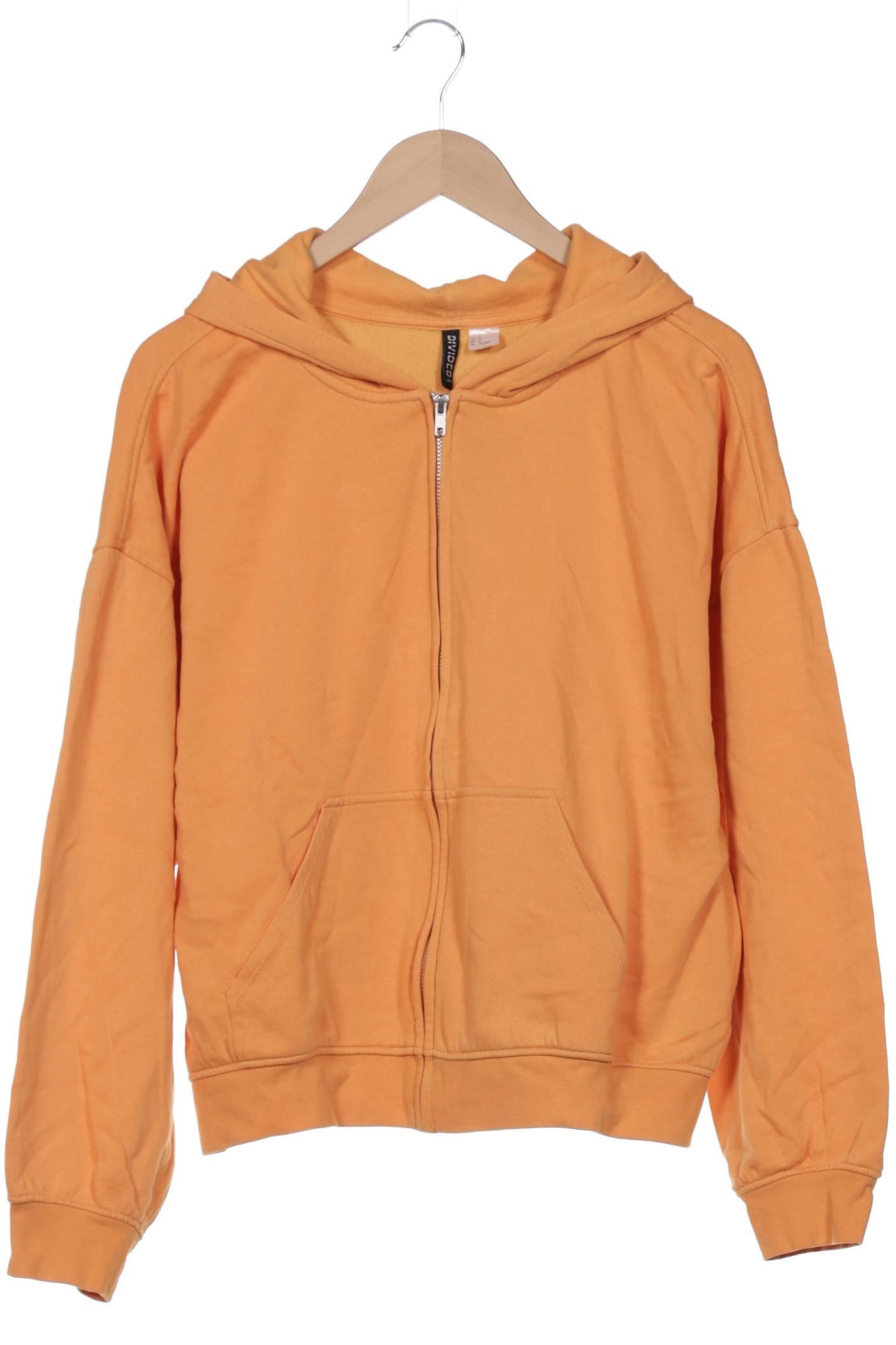 

H&M Damen Kapuzenpullover, orange, Gr. 38