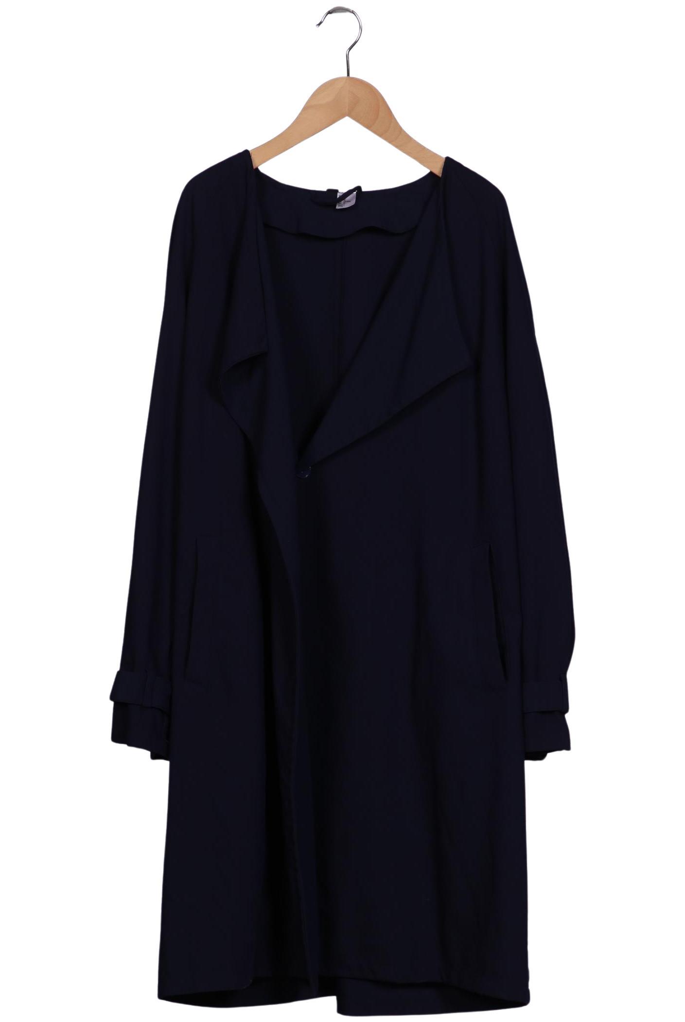 

H&M Damen Mantel, marineblau, Gr. 40