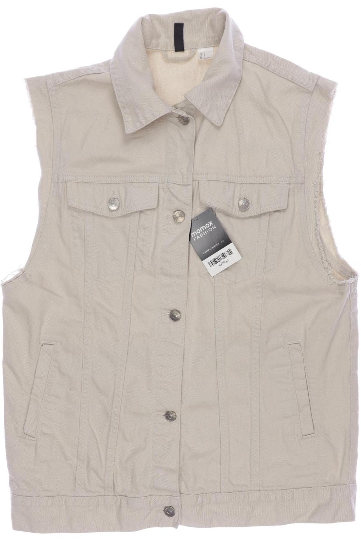 

H&M Damen Weste, beige, Gr. 36