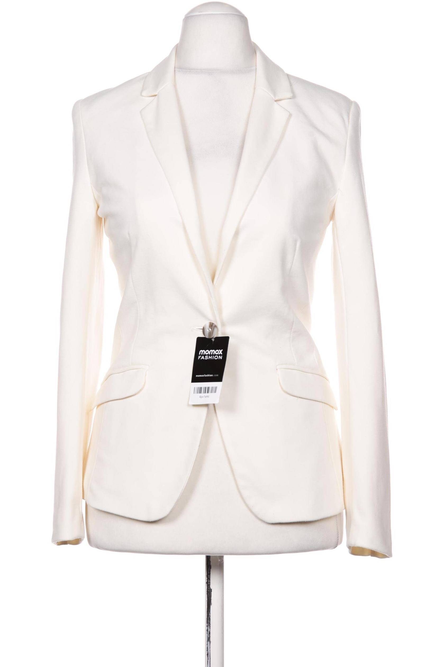 

H&M Damen Blazer, cremeweiß, Gr. 36