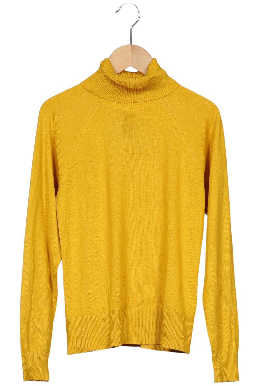 

H&M Damen Pullover, gelb, Gr. 34