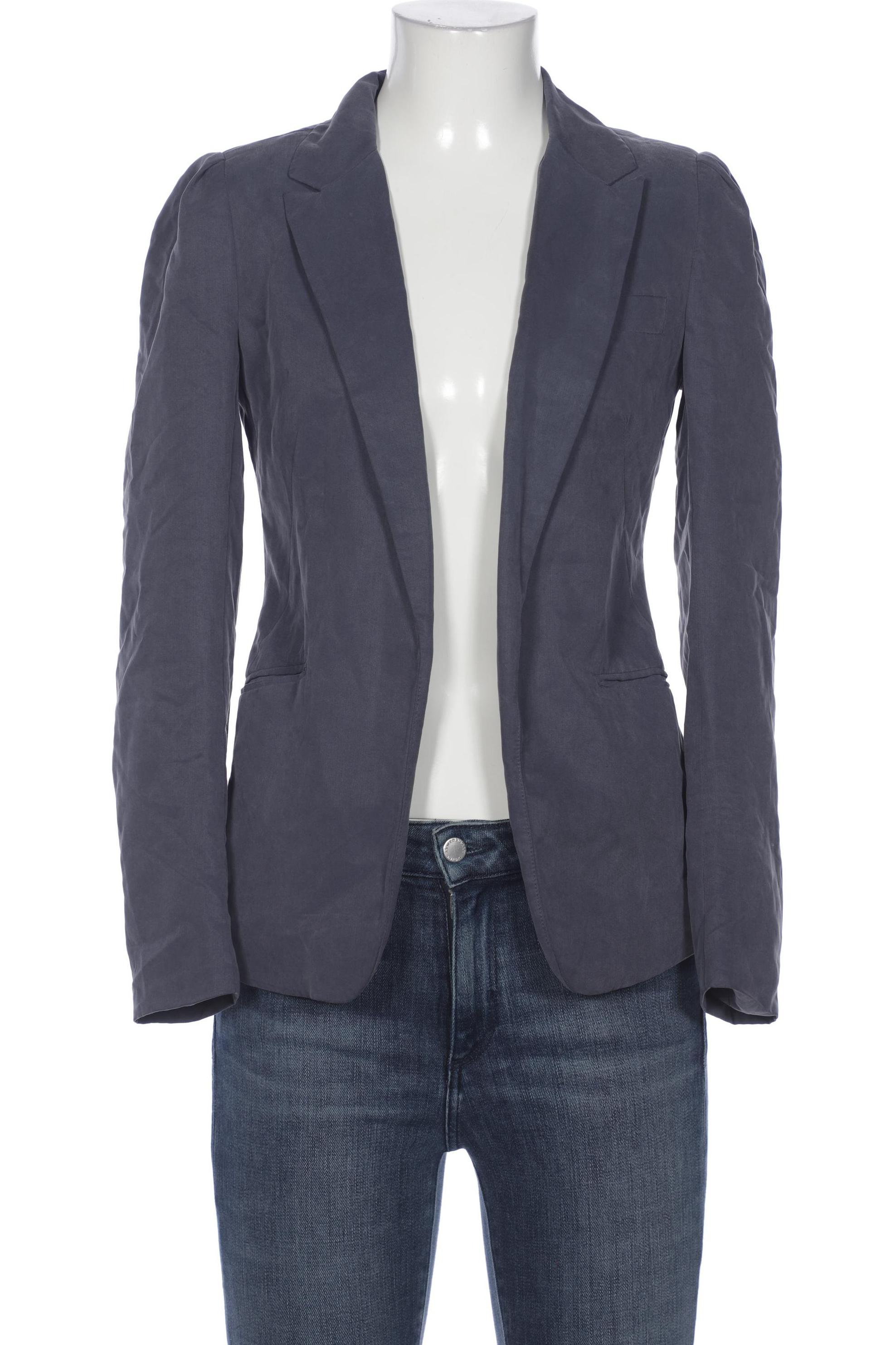 

H&M Damen Blazer, blau, Gr. 34