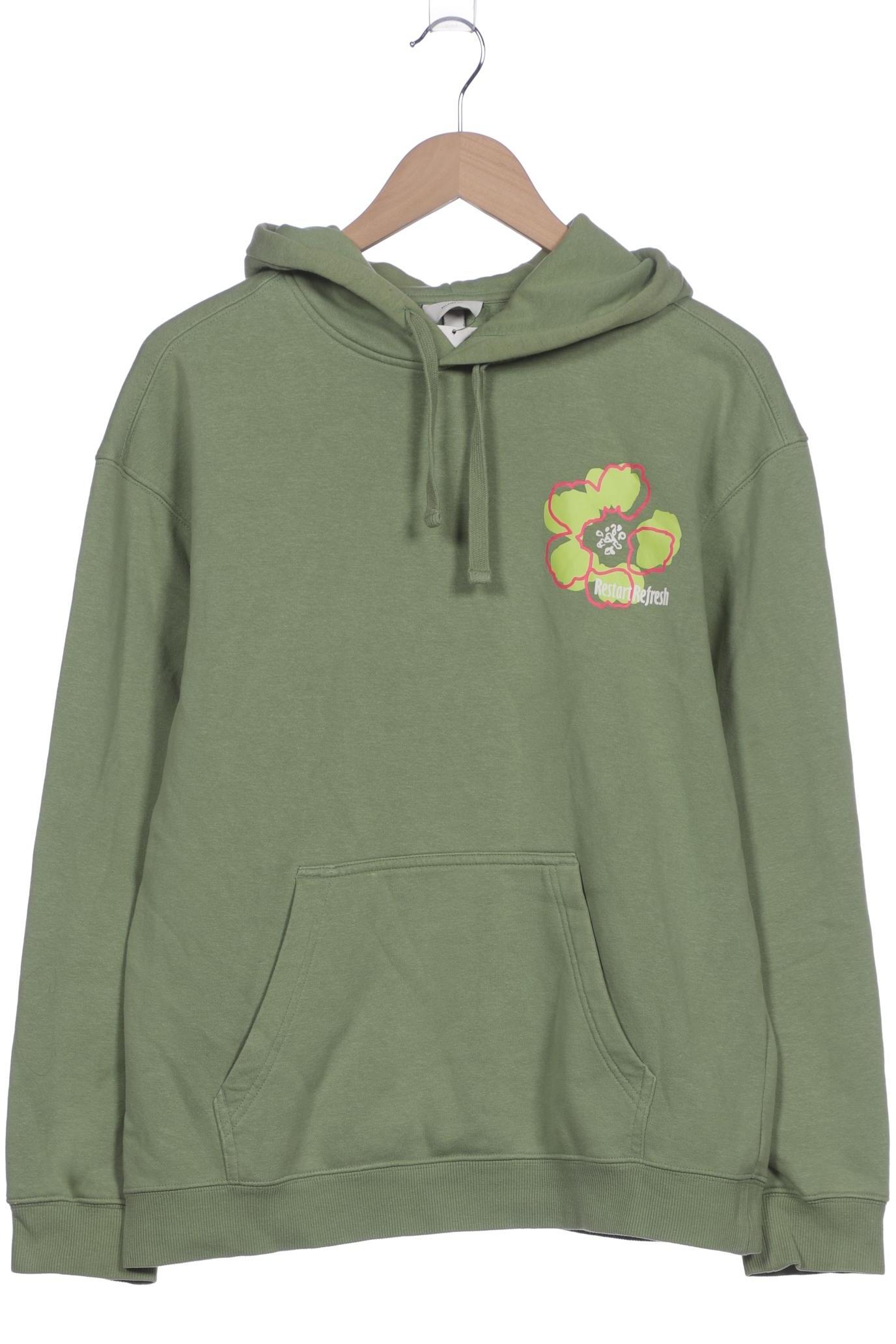 

H&M Damen Kapuzenpullover, grün, Gr. 36