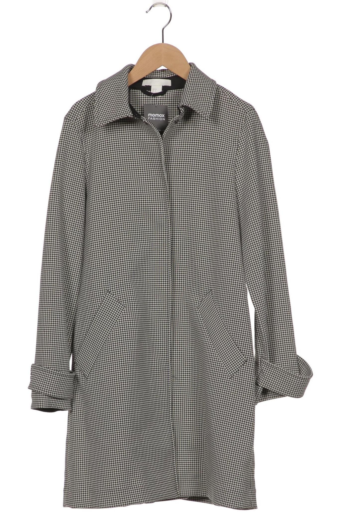 

H&M Damen Mantel, schwarz, Gr. 34